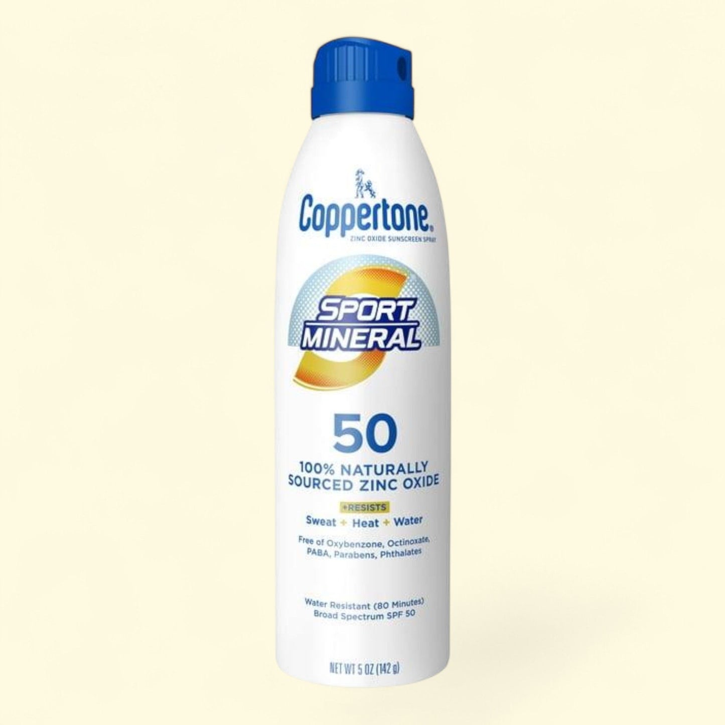 Coppertone Sport Mineral Spray Sunscreen SPF 50, 5oz