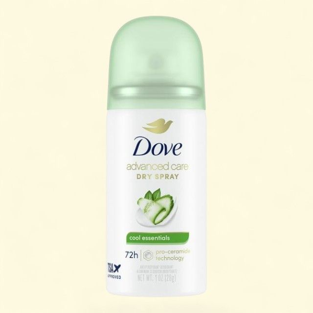 Dove Advanced Care Antiperspirant Deodorant Dry Spray Cool Essentials, 1 oz
