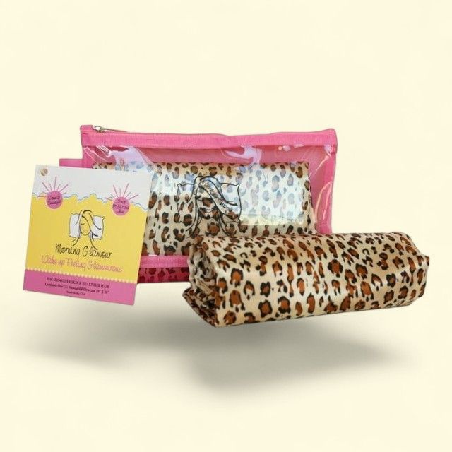 Morning Glamour Pillowcase, Travel Bag Set