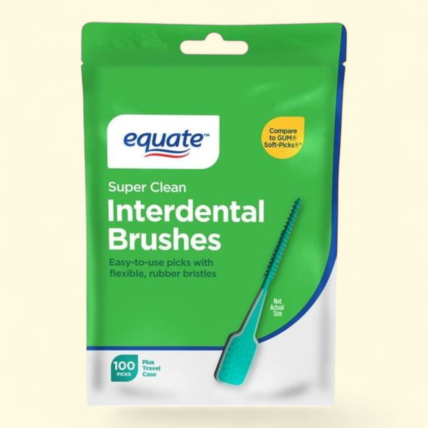 Equate Interdental Brushes, 100 Count