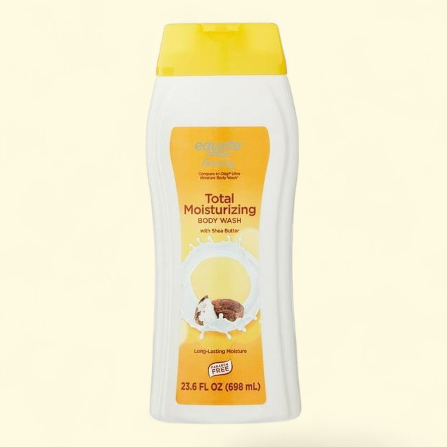 Equate Total Moisturizing Body Wash with Shea Butter, 23.6 fl oz