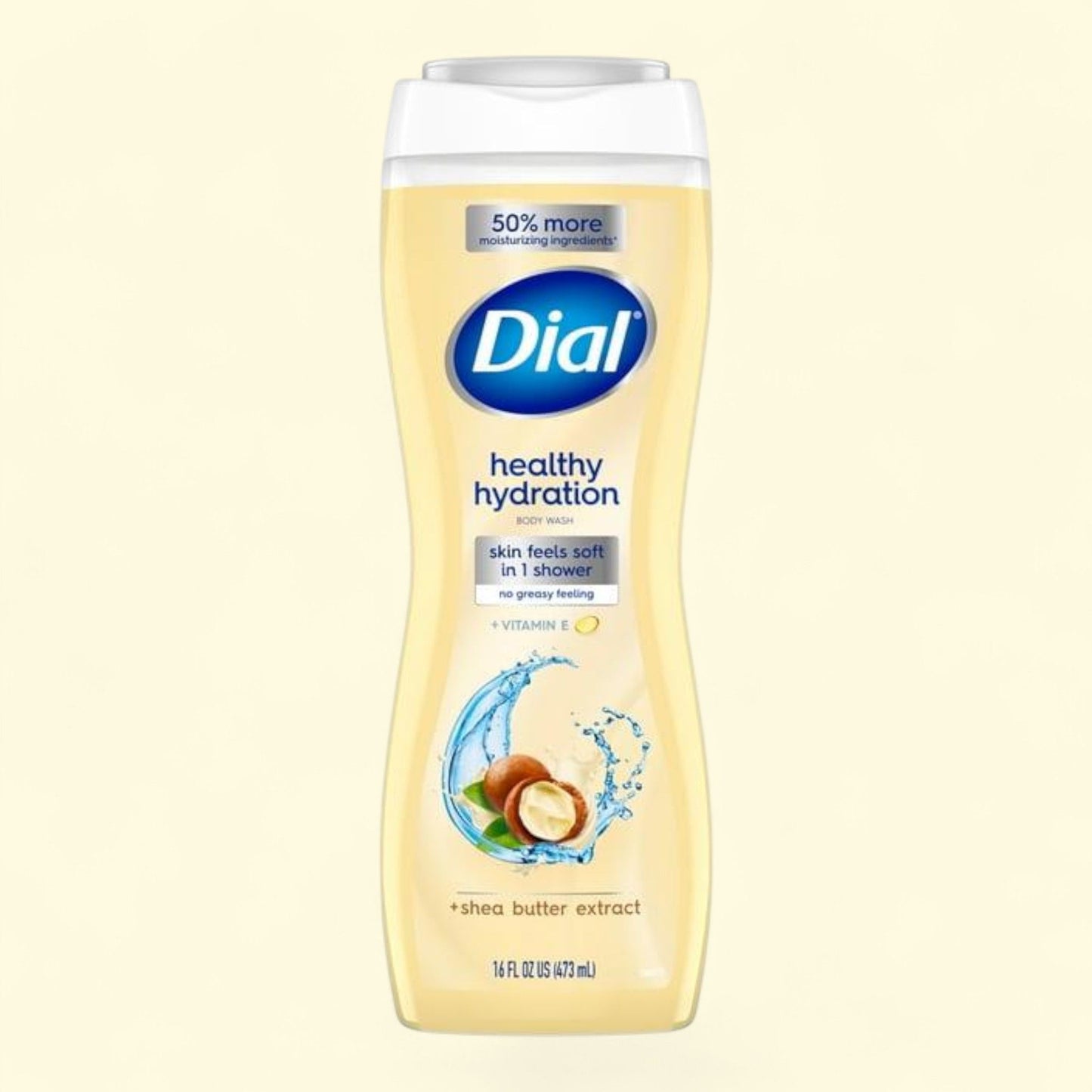 Dial Body Wash, Healthy Hydration, Shea Butter Extract plus Vitamin E, 16 fl oz