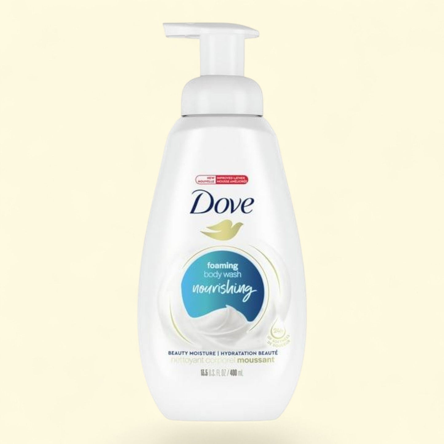 Dove Body Wash, Instant Foaming Nourishing Deep Moisture, 13.5 oz