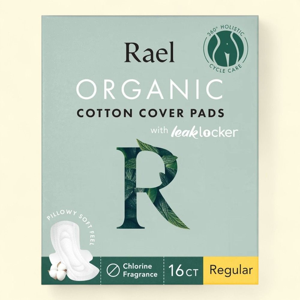 Rael Menstrual Regular Pads, 16 Count