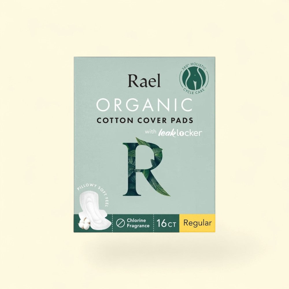 Rael Menstrual Regular Pads, 16 Count — authentic US product shipped worldwide by Treatspree