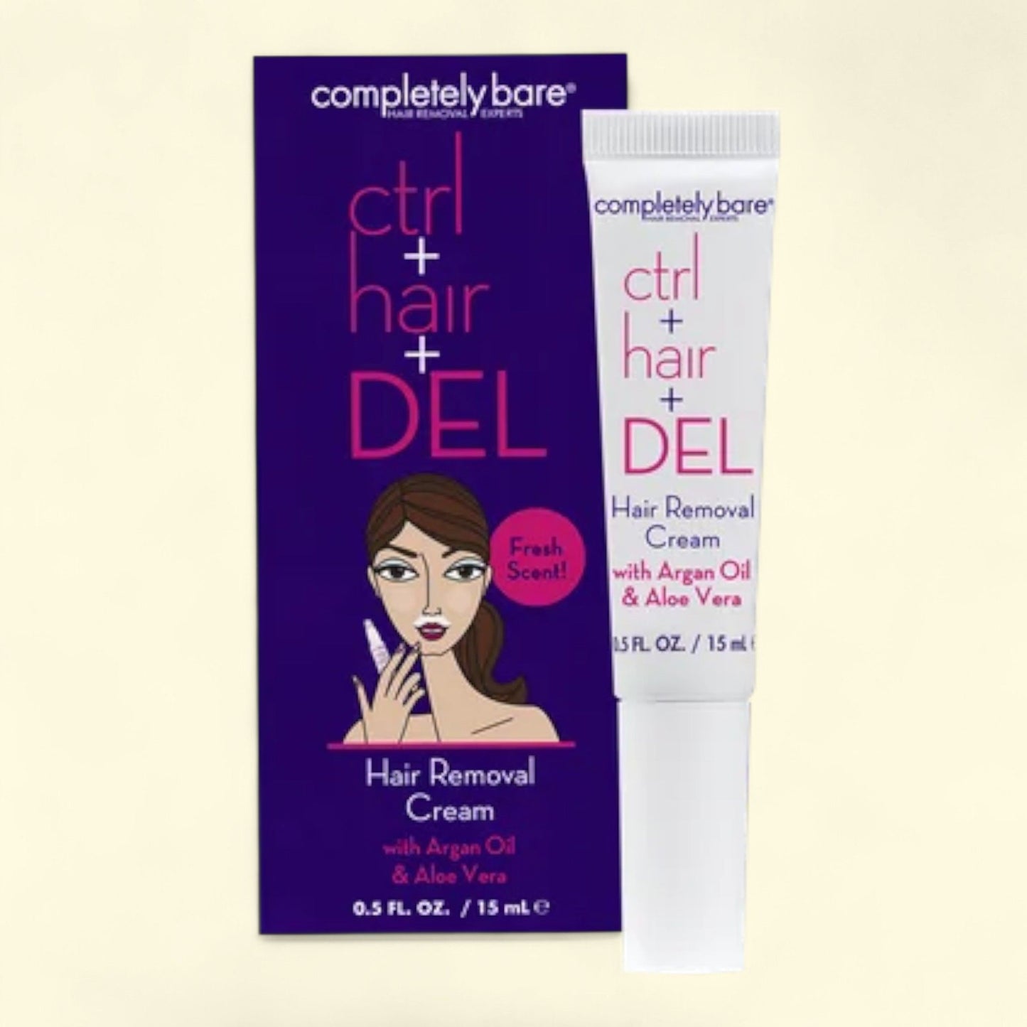 Completely Bare Hair Removal Cream, .5FL OZ