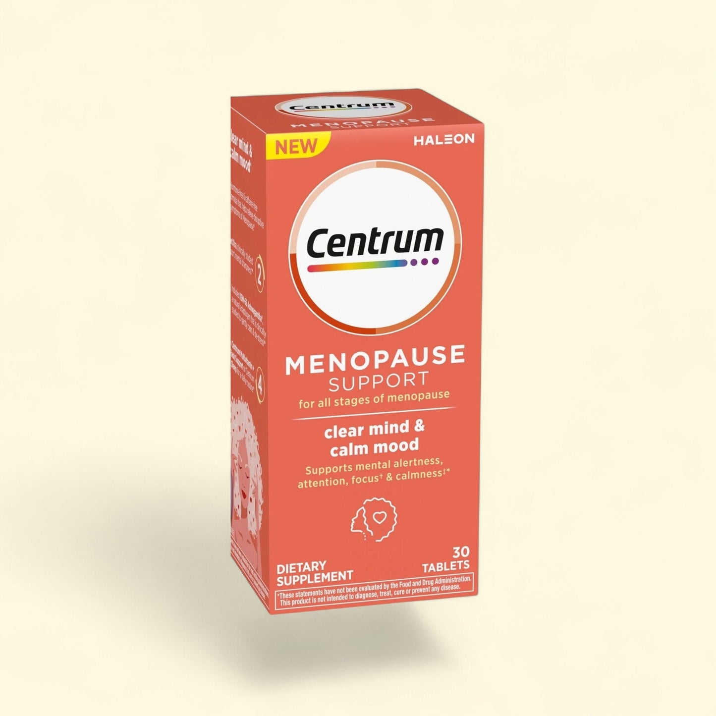 Centrum Menopause Support Complete, Tablets, 30 Count — authentic US product shipped worldwide by Treatspree