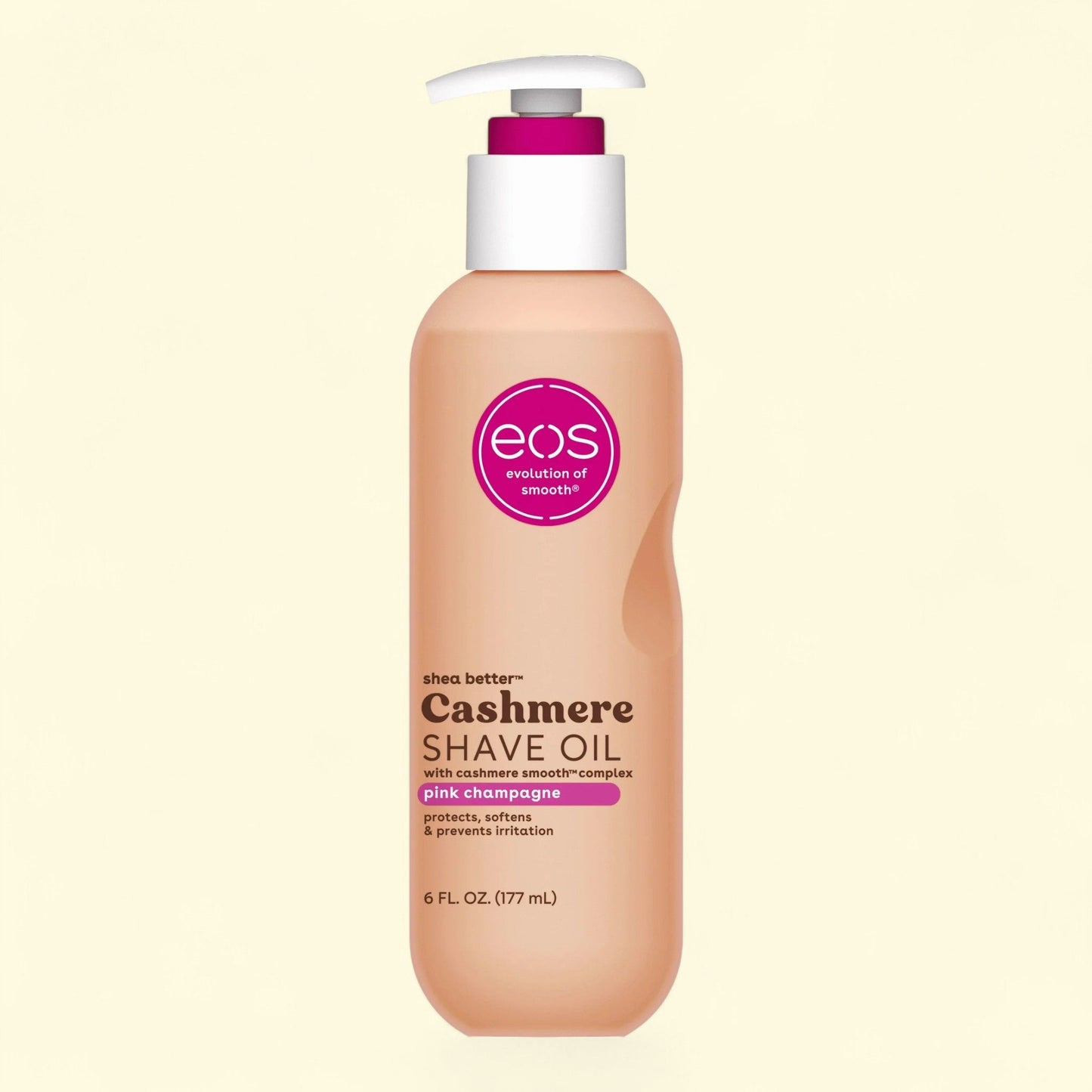 eos Cashmere Shave Oil, Pink Champagne, 6oz