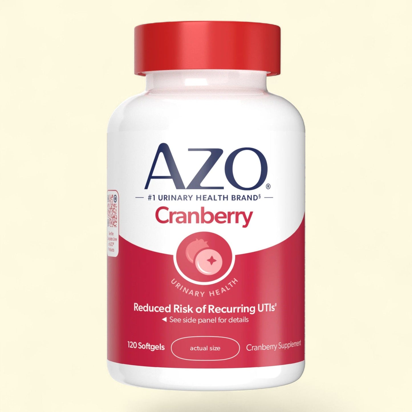 AZO Cranberry Dietary Supplement, 120 Count