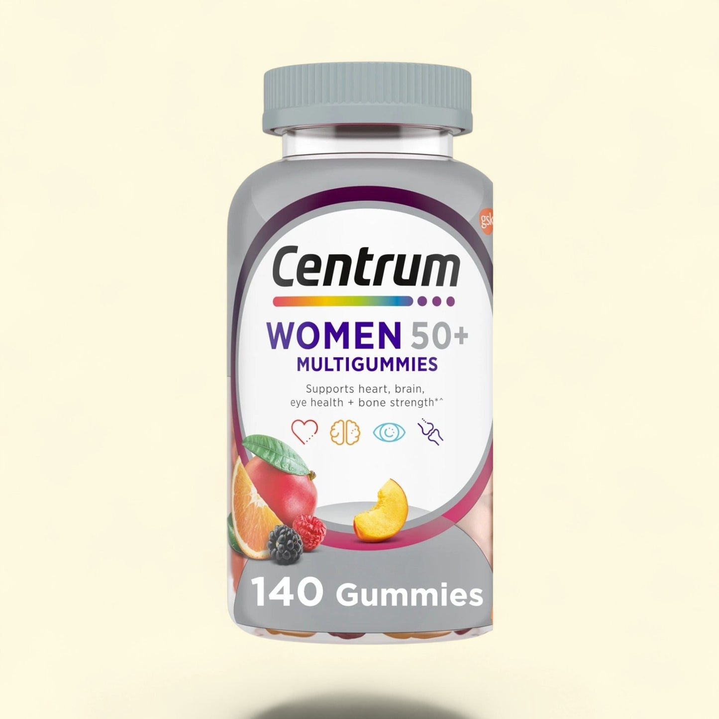Centrum Multigummies Women's 50 Plus Gummy Multivitamin, 140 Ct — authentic US product shipped worldwide by Treatspree