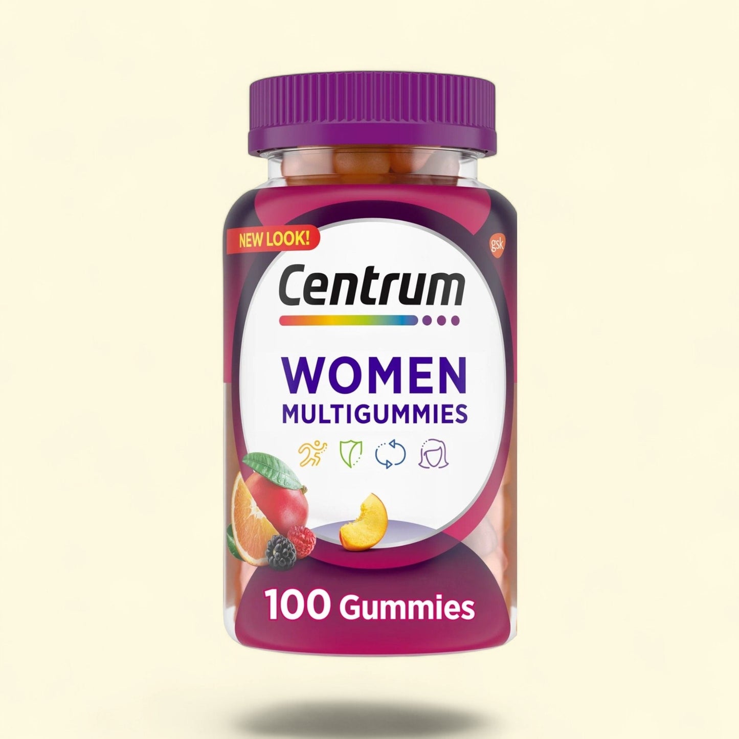 Centrum Multigummies Womens Gummy Vitamins, 100 Count — authentic US product shipped worldwide by Treatspree