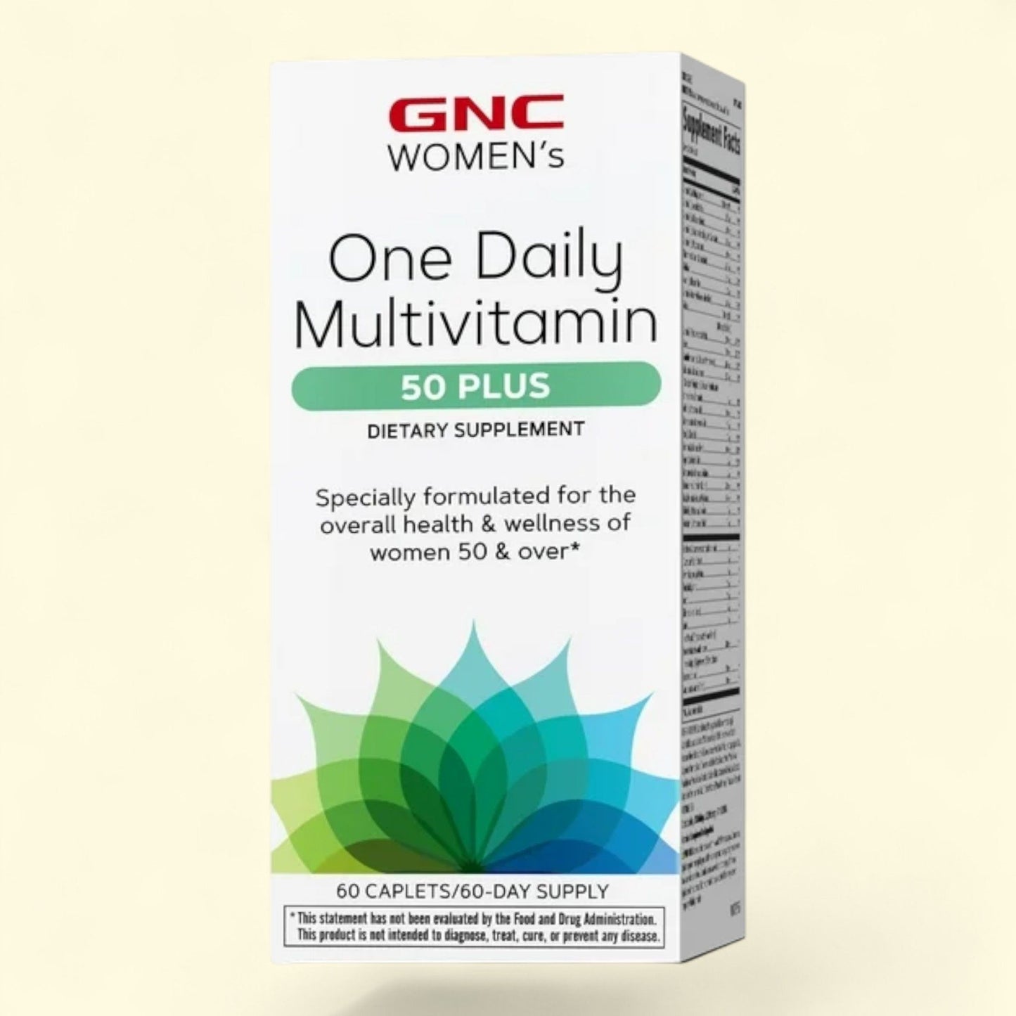 GNC One Daily Multivitamin 50 Plus, 60 comprimés