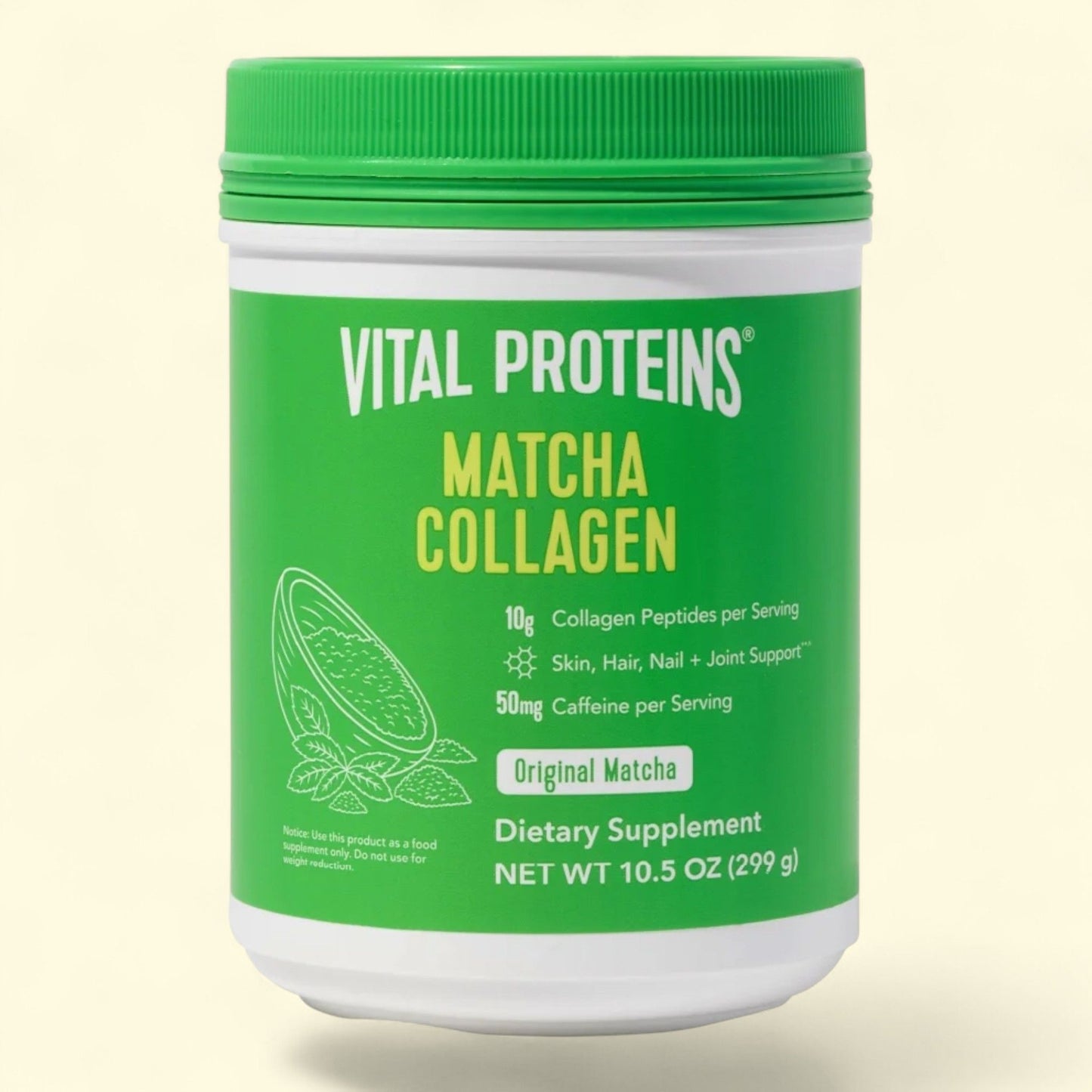 Vital Proteins Matcha Collagen Peptides Powder, 10.5 oz