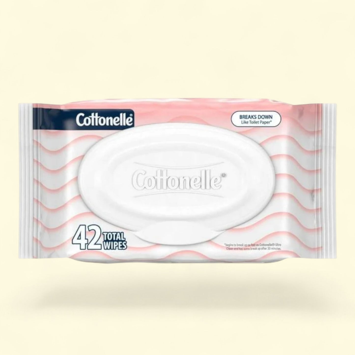 Cottonelle Flushable Wet Wipes, 4 Flip-Top Packs