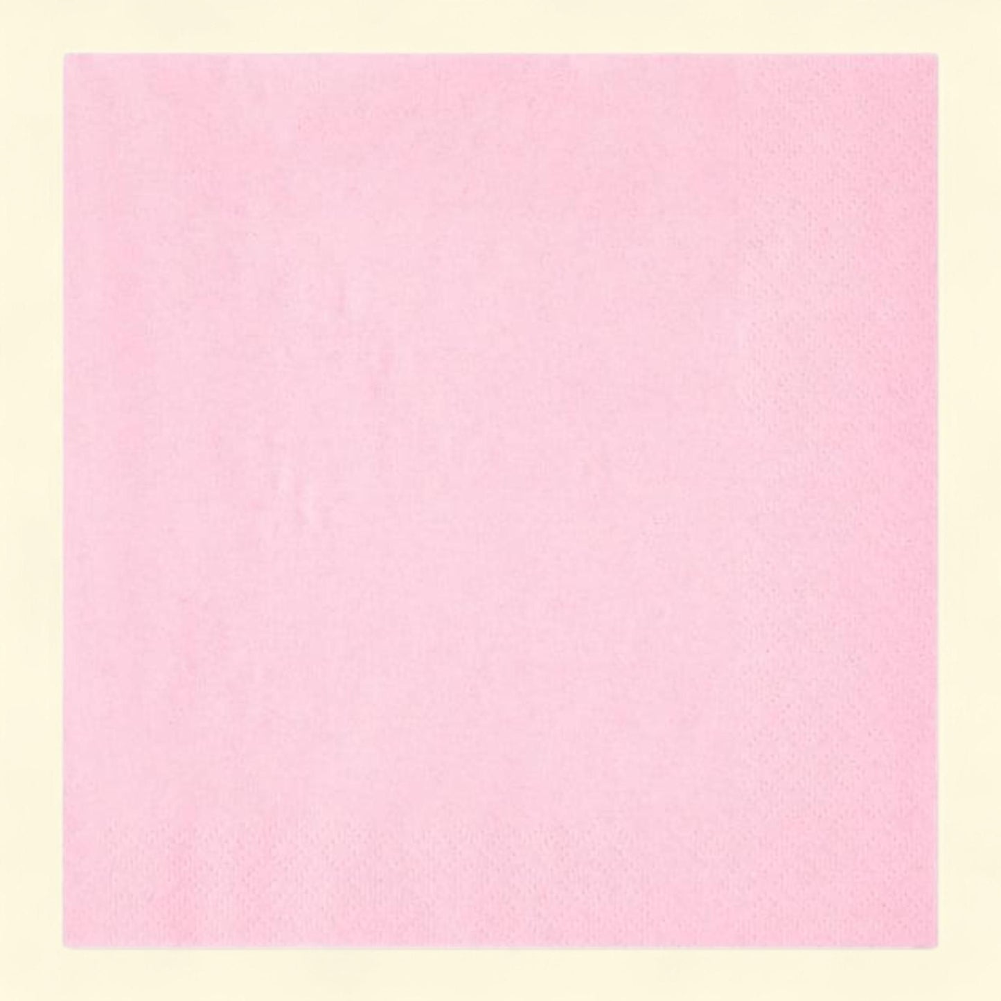 Way To Celebrate Disposable Light Pink Paper Napkins, 6.5" x 6.5", 24 Count
