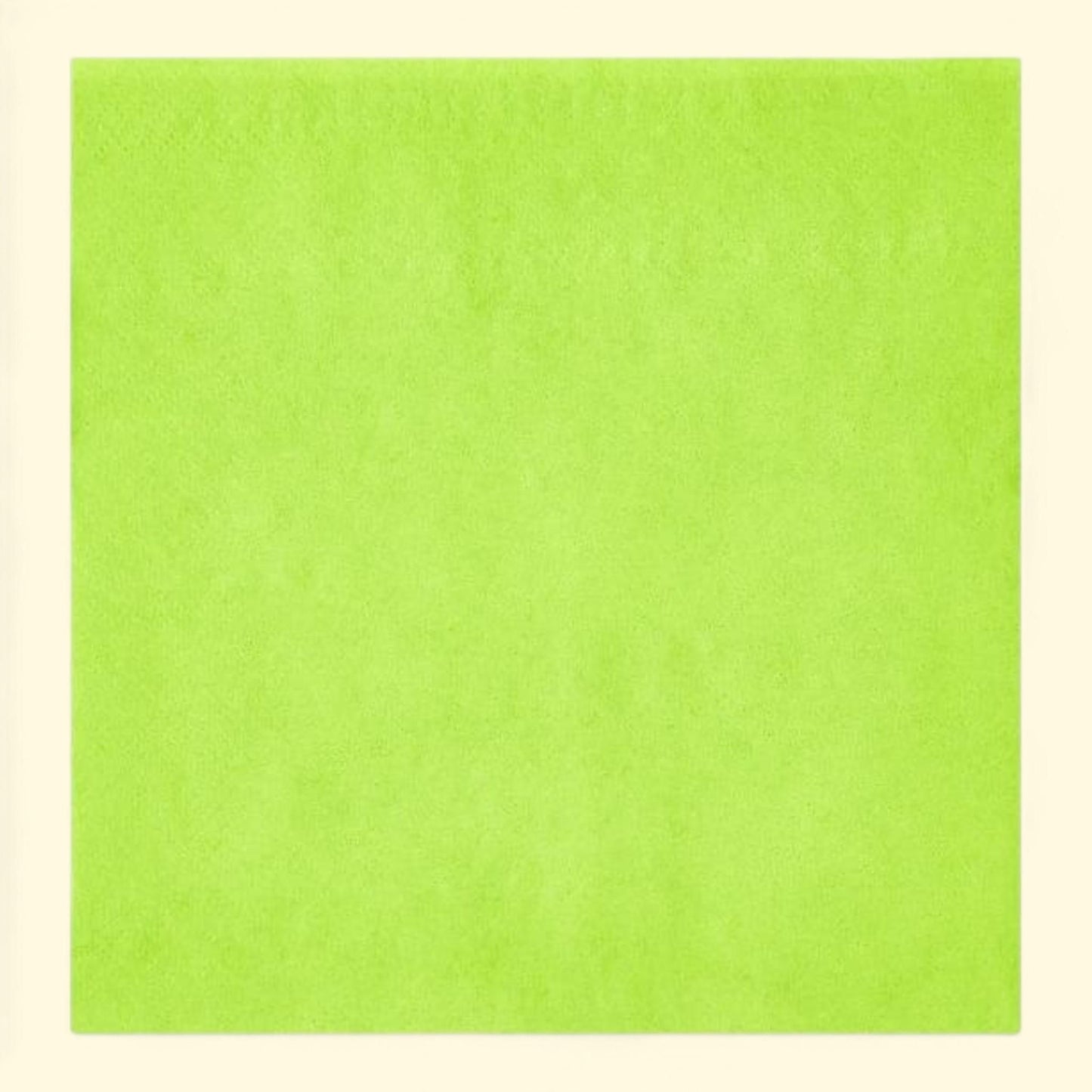 Way To Celebrate Disposable Neon Green Paper Napkins, 6.5" x 6.5", 75 Count