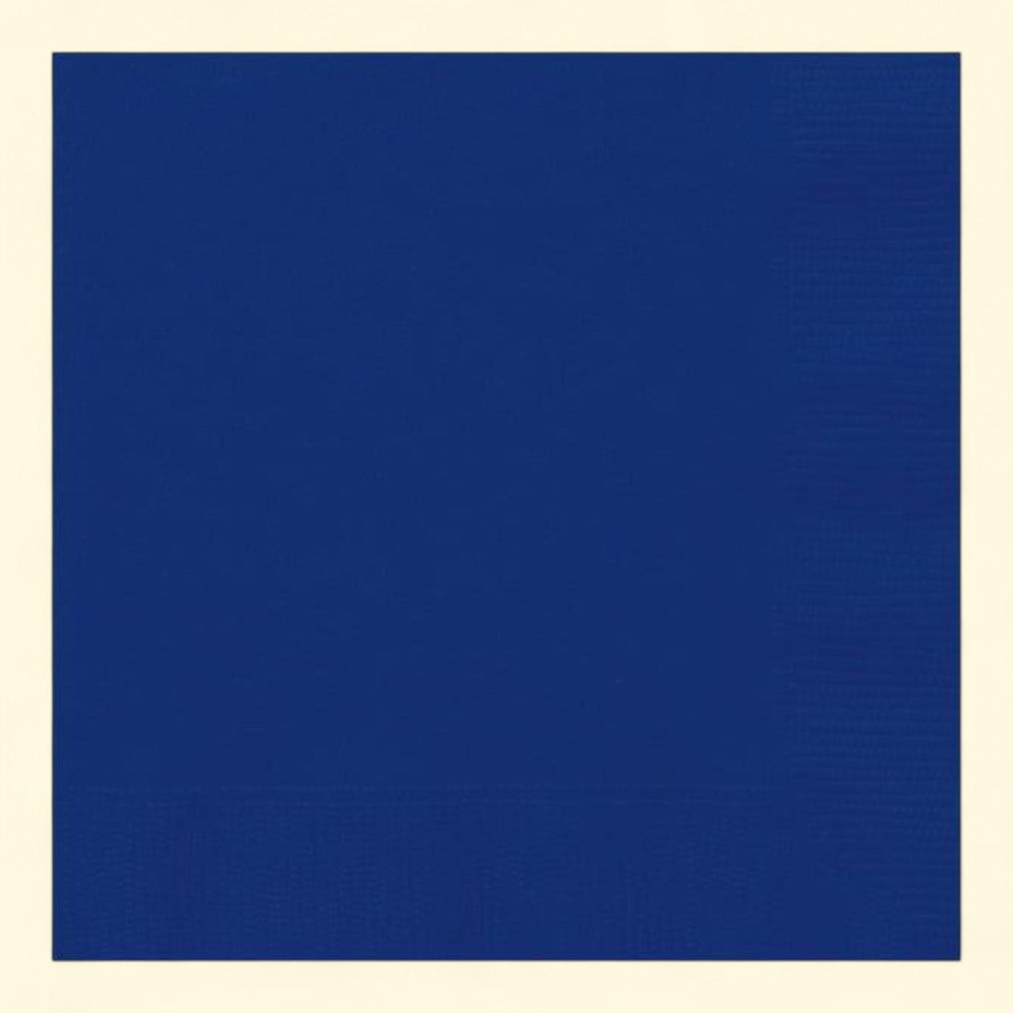 Way To Celebrate Disposable Deep Navy Paper Napkins, 6.5" x 6.5", 24 Count