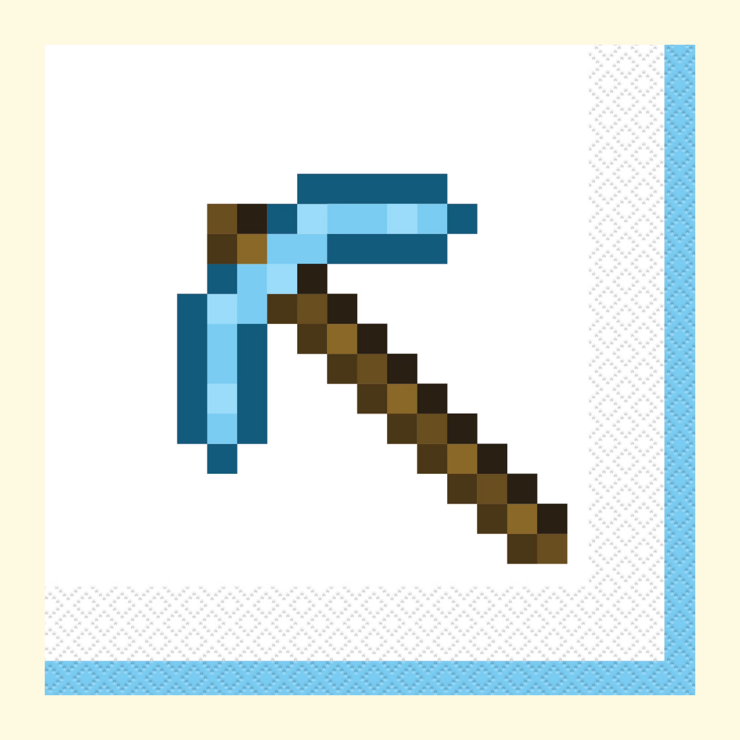 Minecraft Lunch Napkins, 16 pack