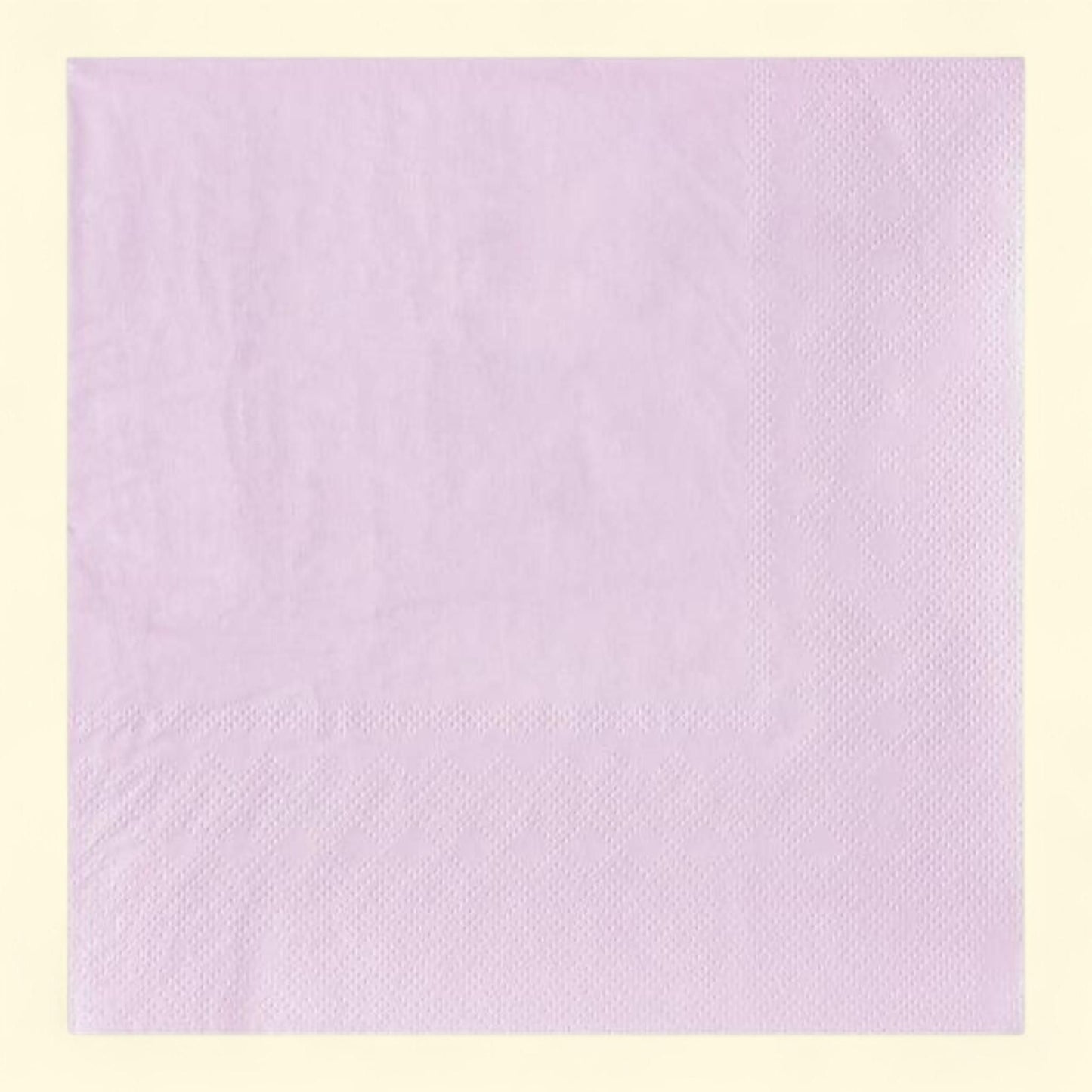 Way To Celebrate Disposable Lilac Paper Napkins, 6.5" x 6.5", 24 Pieces