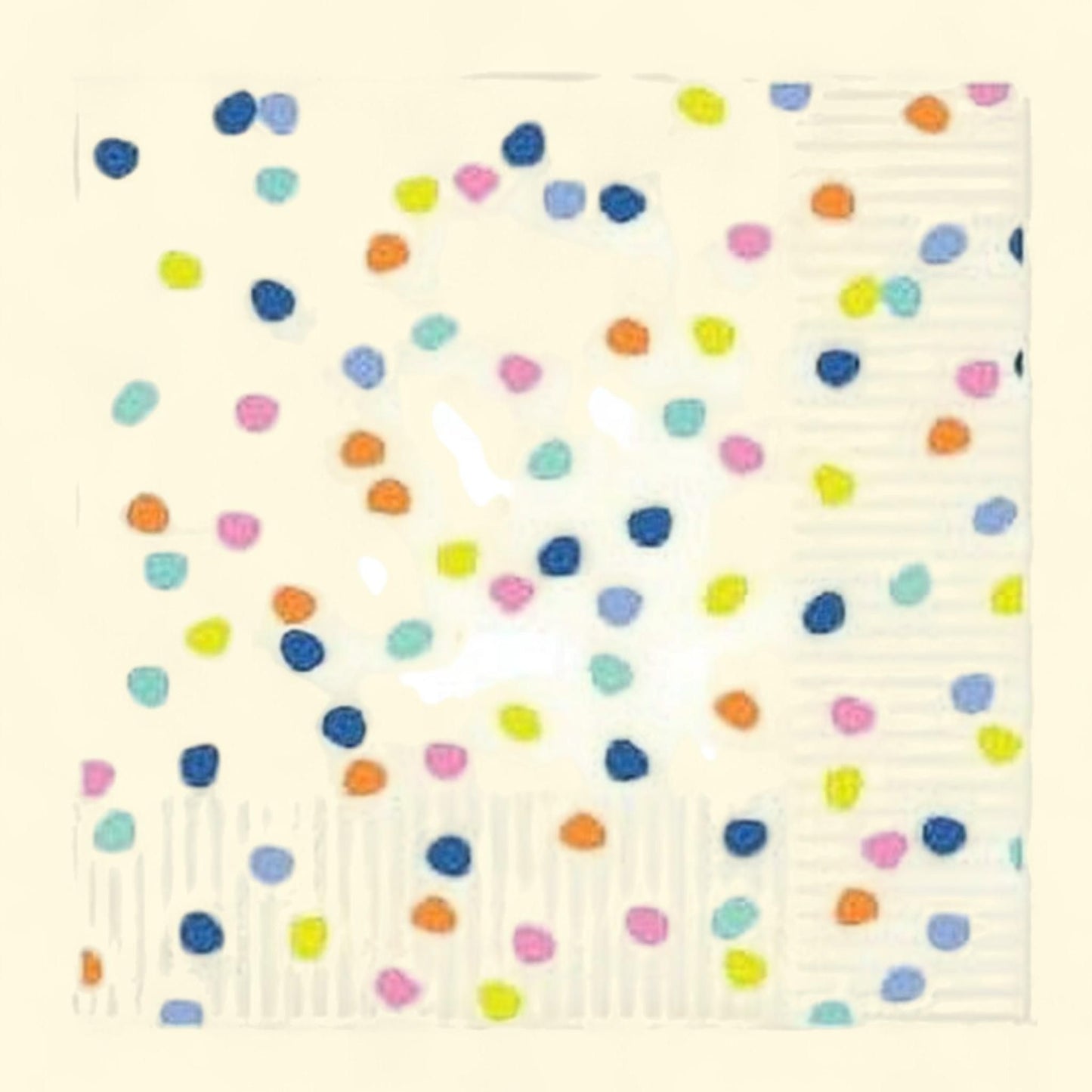 Festive Cocktail Napkins, 5x5, 20 Count