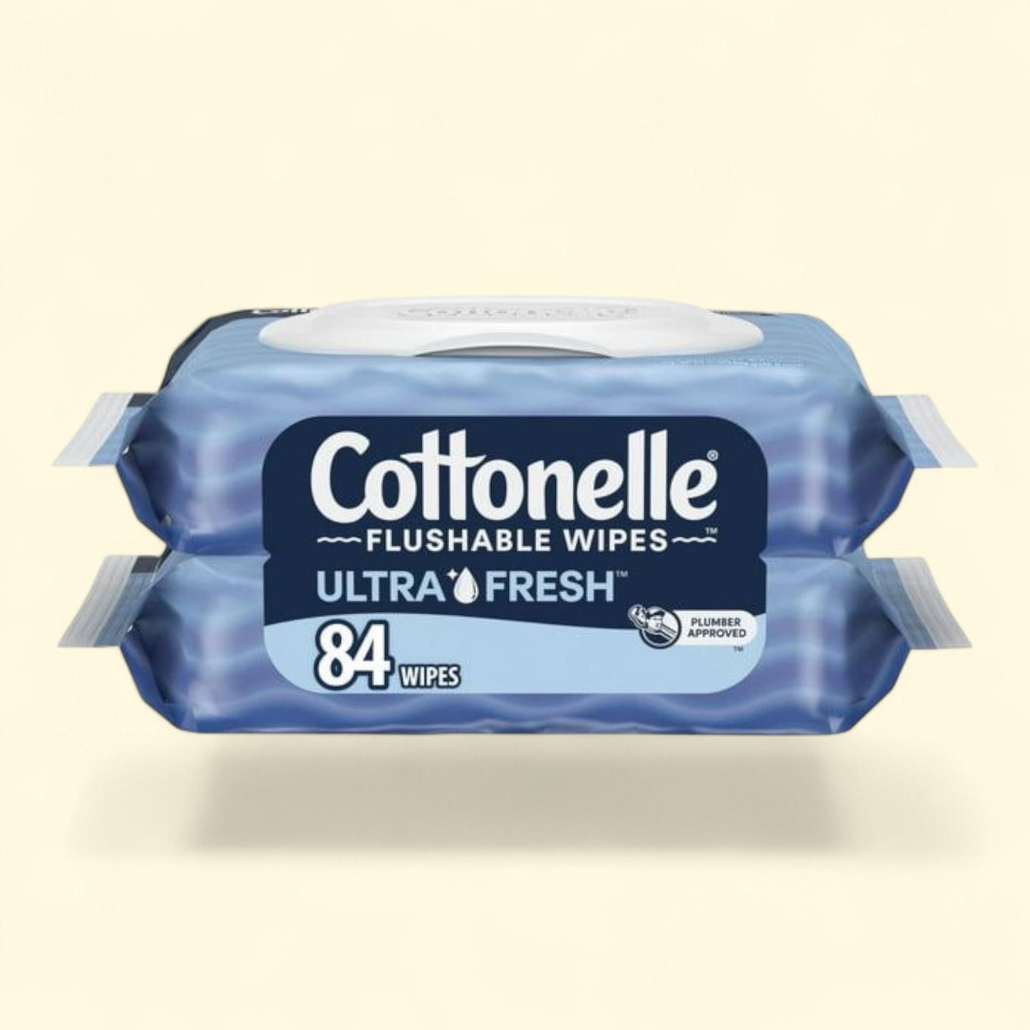 Cottonelle Fresh Flushable Wet Wipes, 2 Flip-Top Packs