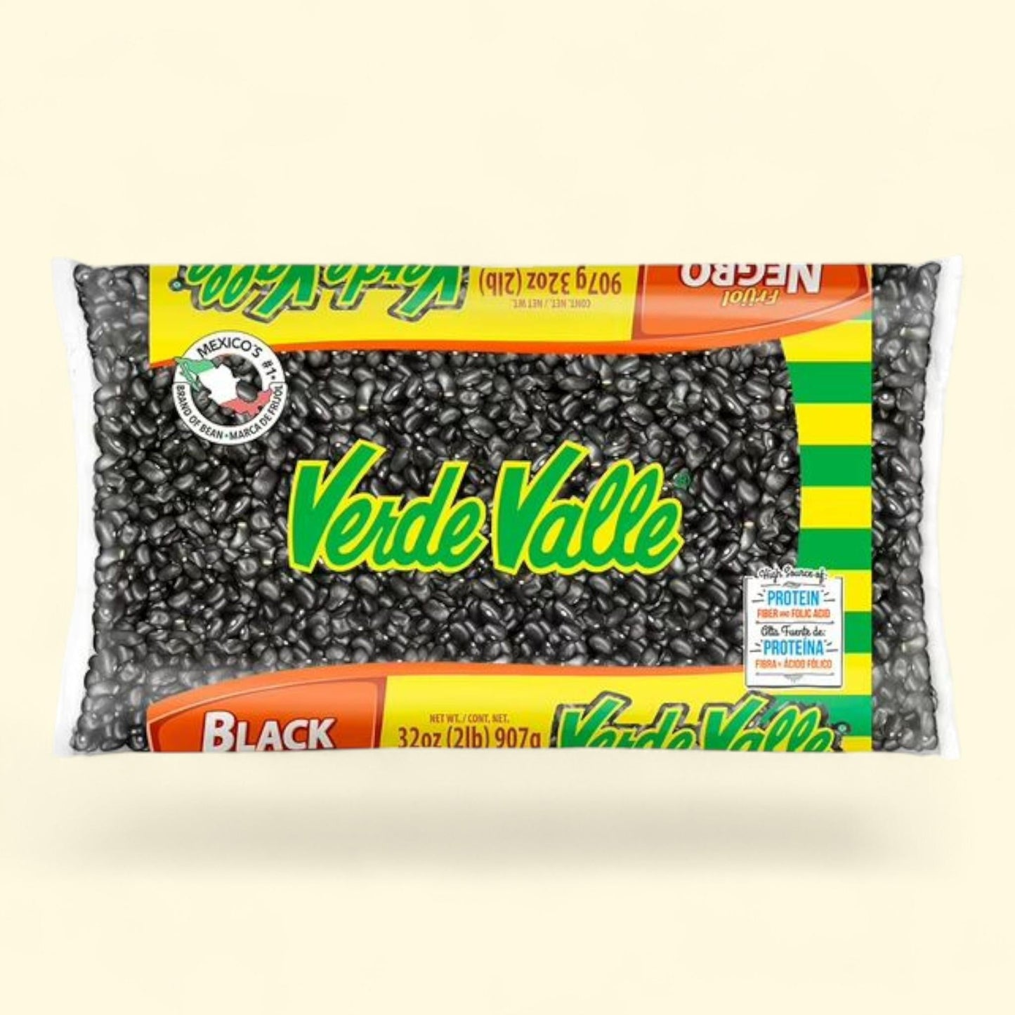 Haricots noirs Verde Valle, 907 g