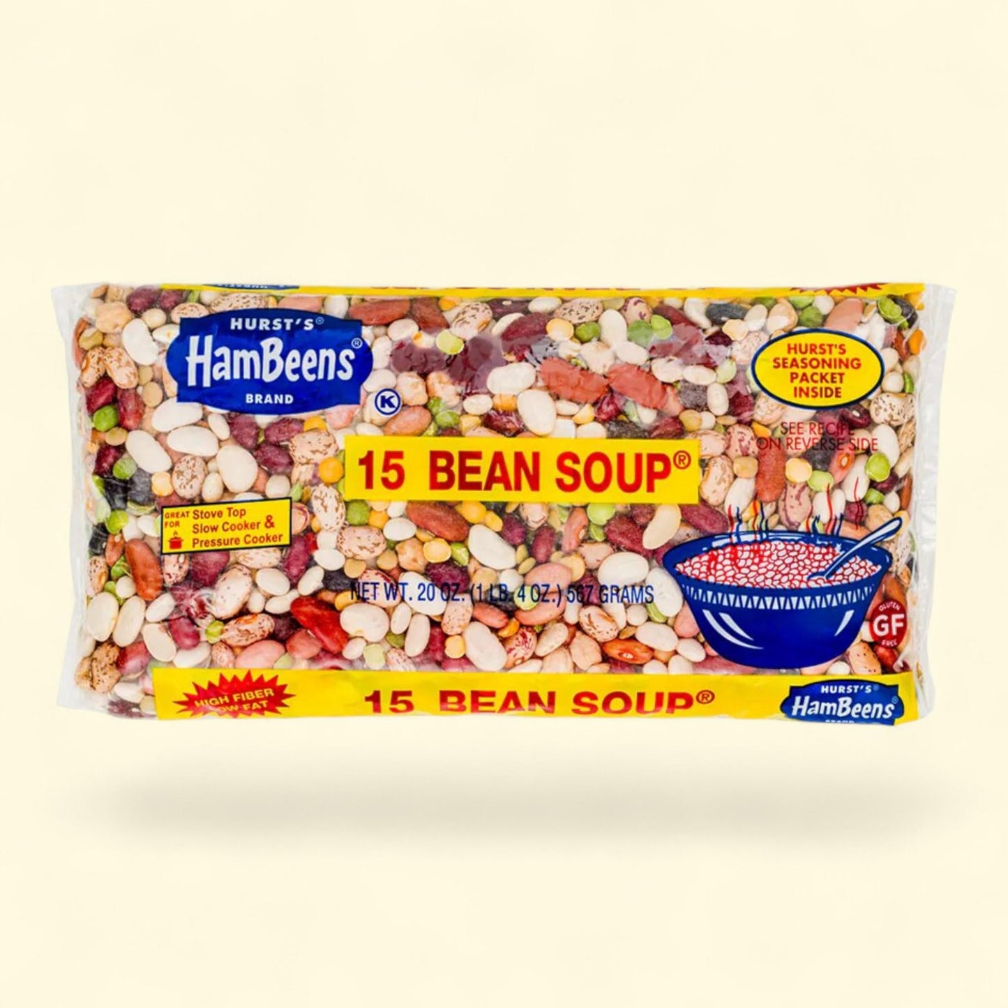 Soupe aux 15 haricots « Hambeens » de Hurst, 567 g