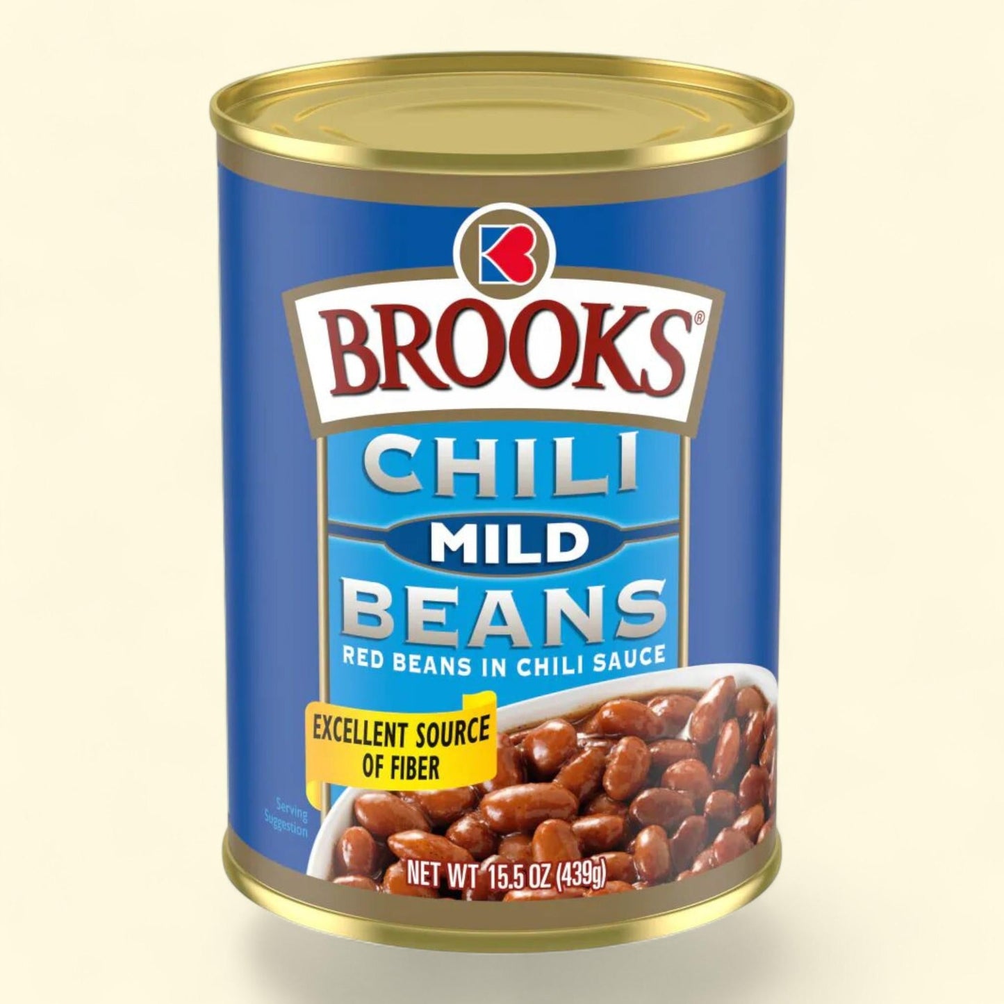 Brooks Chili Beans, Canned Red Beans in Chili Sauce, Mild Flavor, 1... — authentic US product shipped worldwide by Treatspree