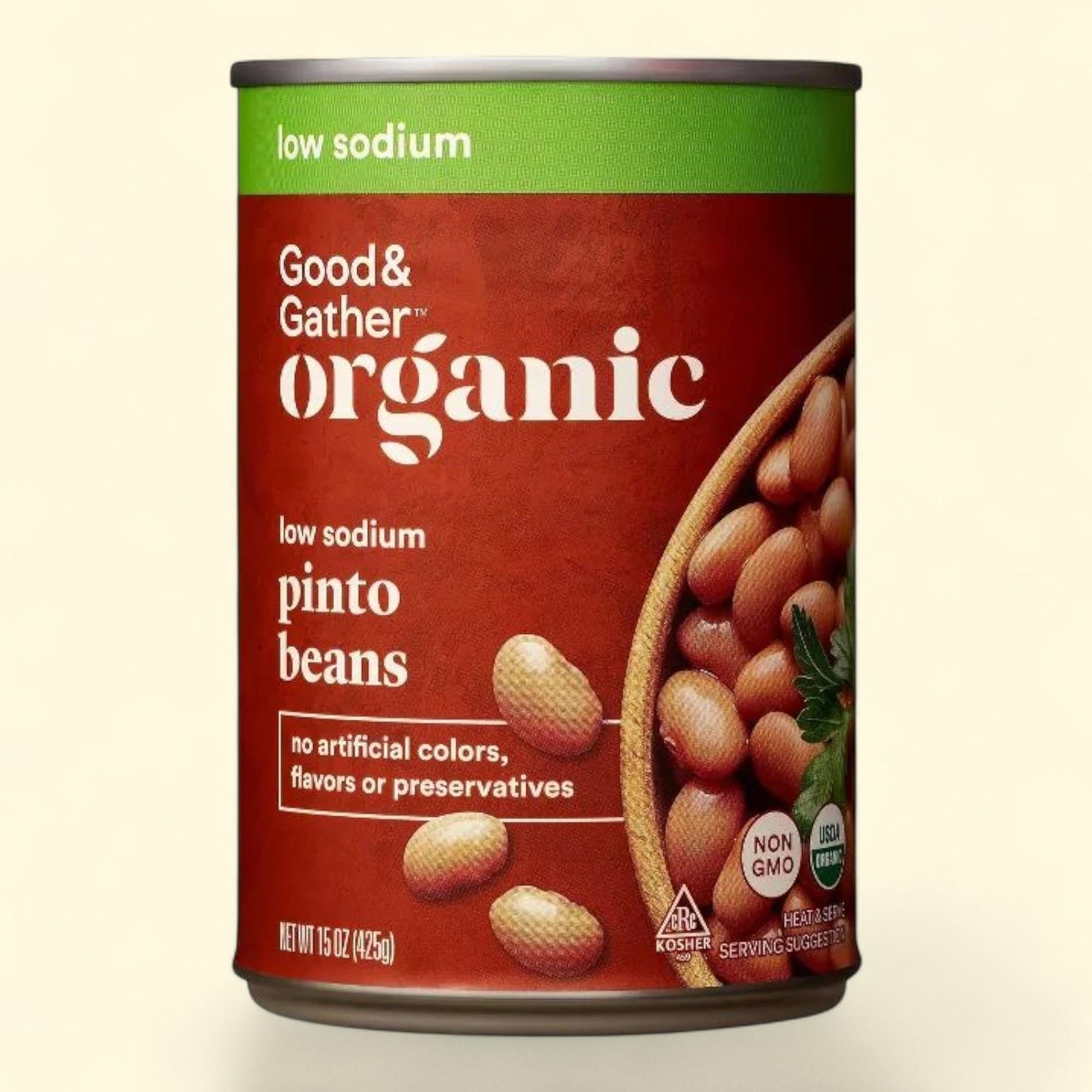 Good & Gather Organic Pinto Beans, 15oz — authentic US product shipped worldwide by Treatspree
