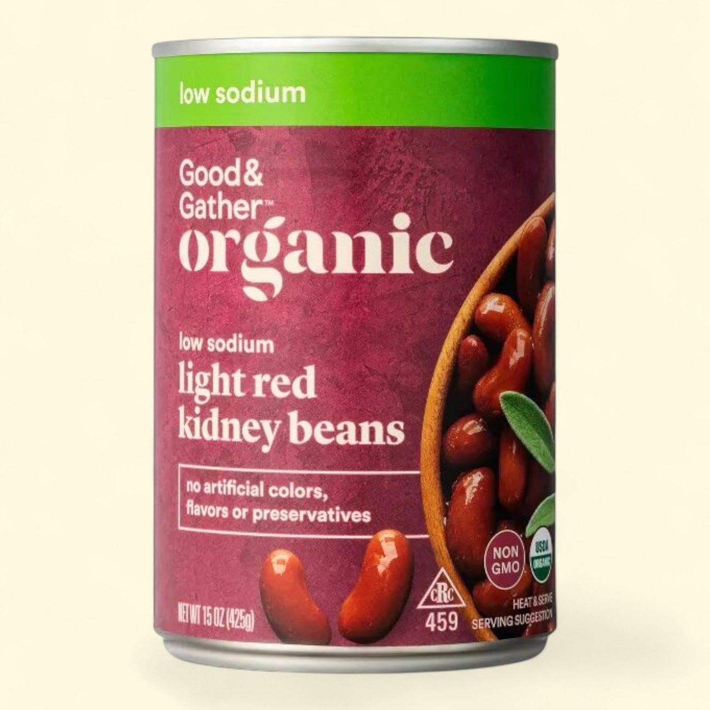 Good & Gather? Organic Light Red Kidney Beans, 15oz