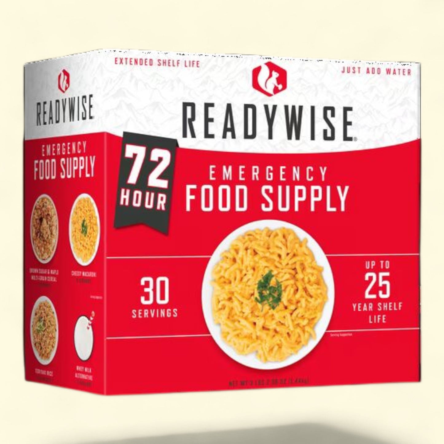 READYWISE - Emergency Food Supply, 72 Hours, 30 Servings, MRE