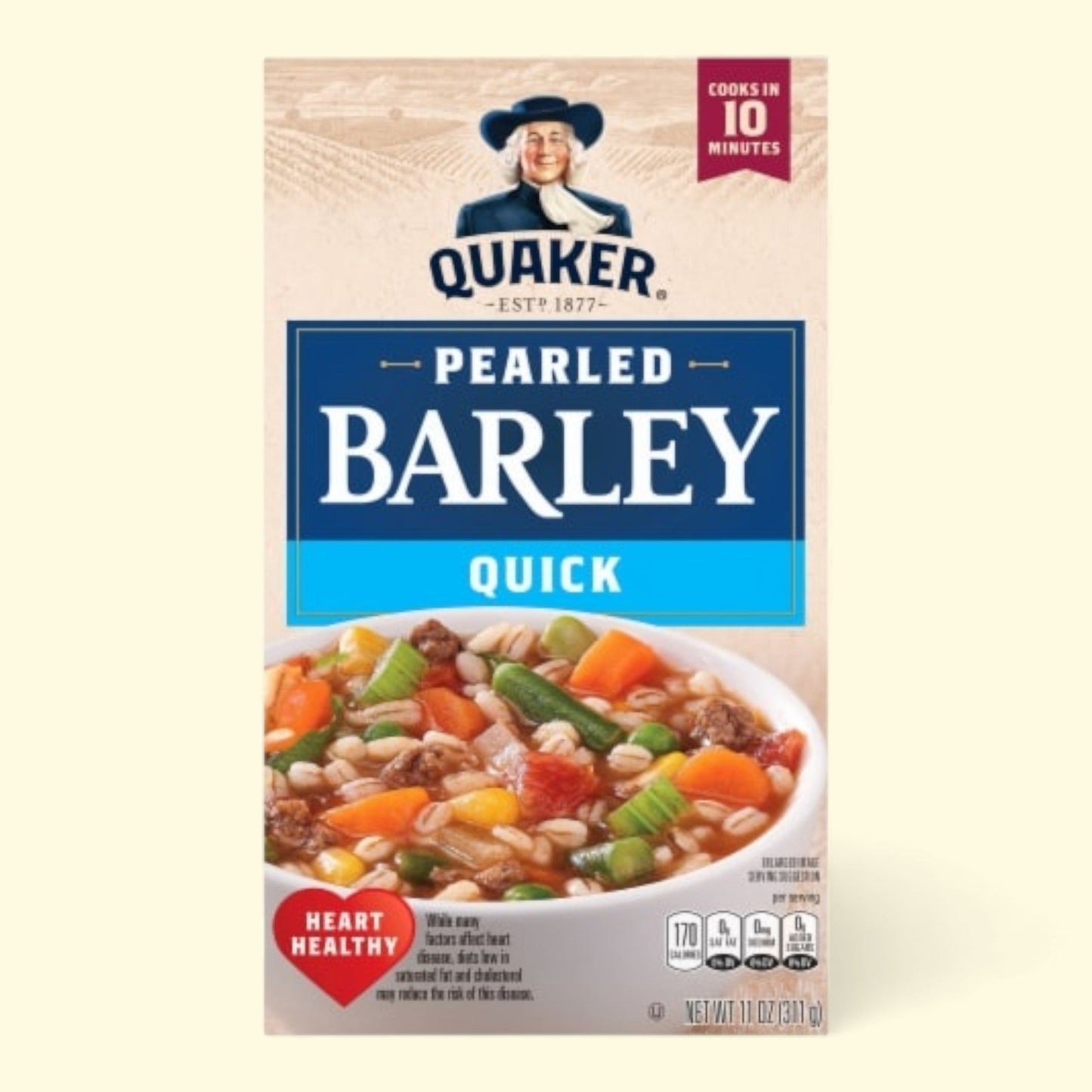 Quaker Quick Pearled Barley, Size