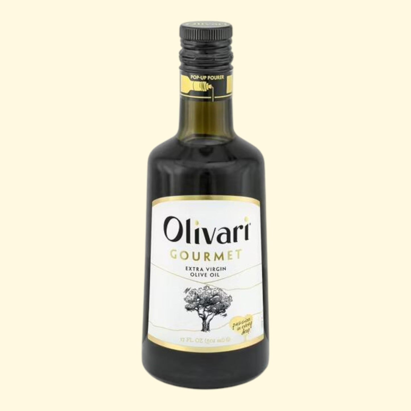 Olivari Gourmet Extra Virgin Olive Oil, 17 fl oz