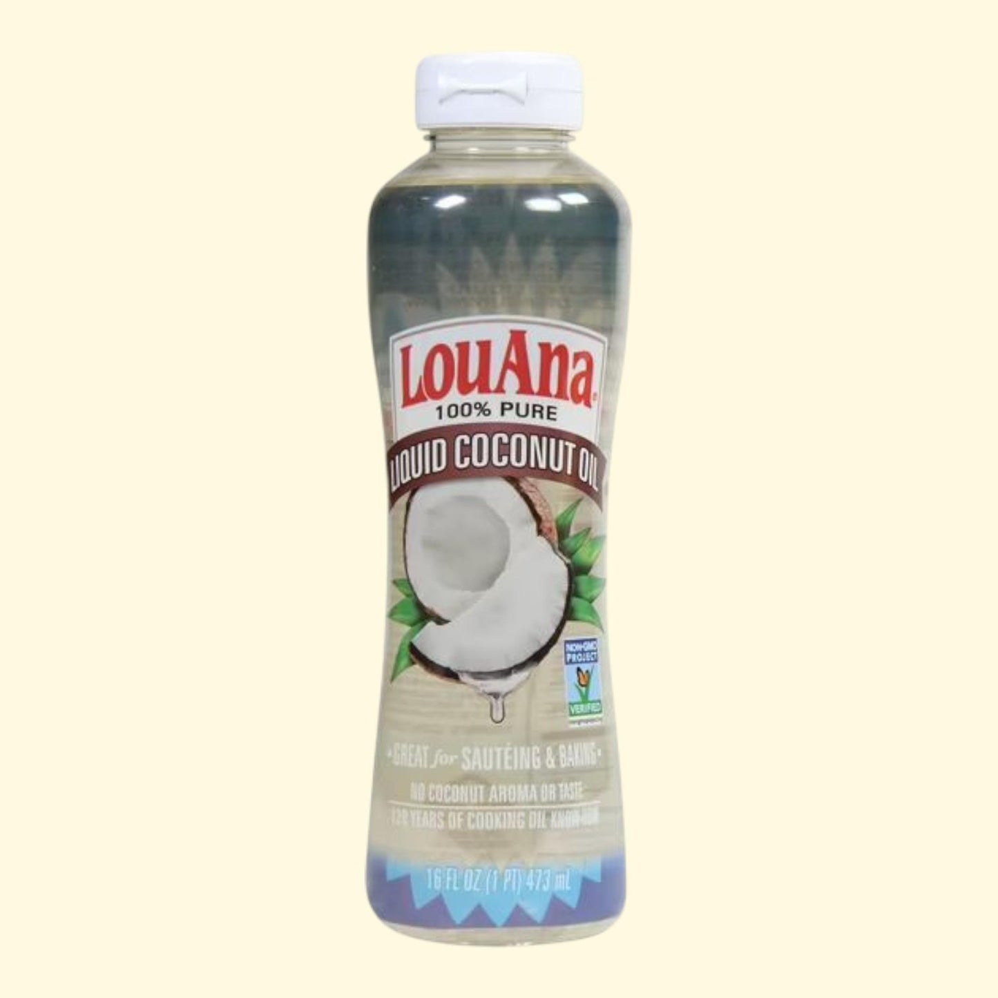 LouAna Liquid Coconut Oil, 16 fl oz