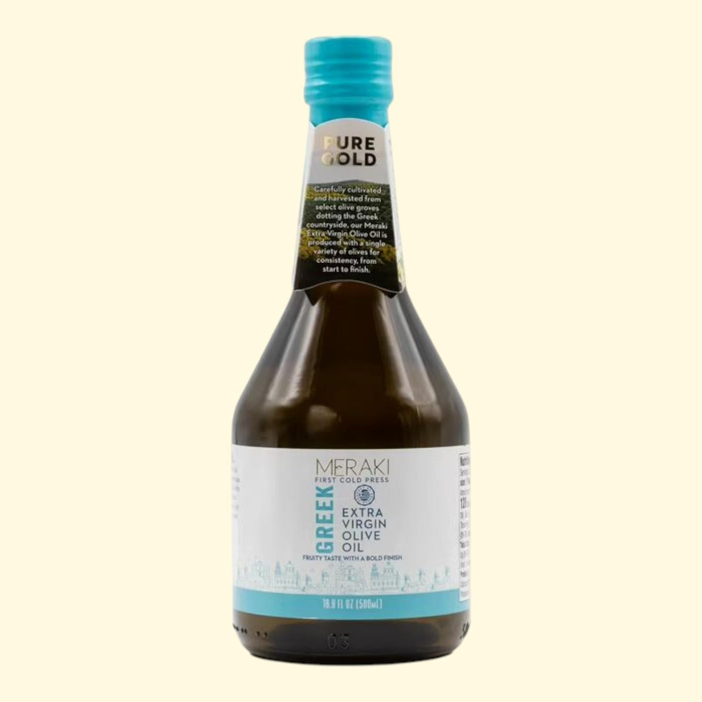 Meraki Greek Extra Virgin Olive Oil, 16.9floz