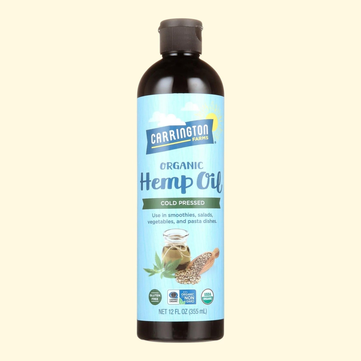Carrington Farms Hemp Oil, 12oz
