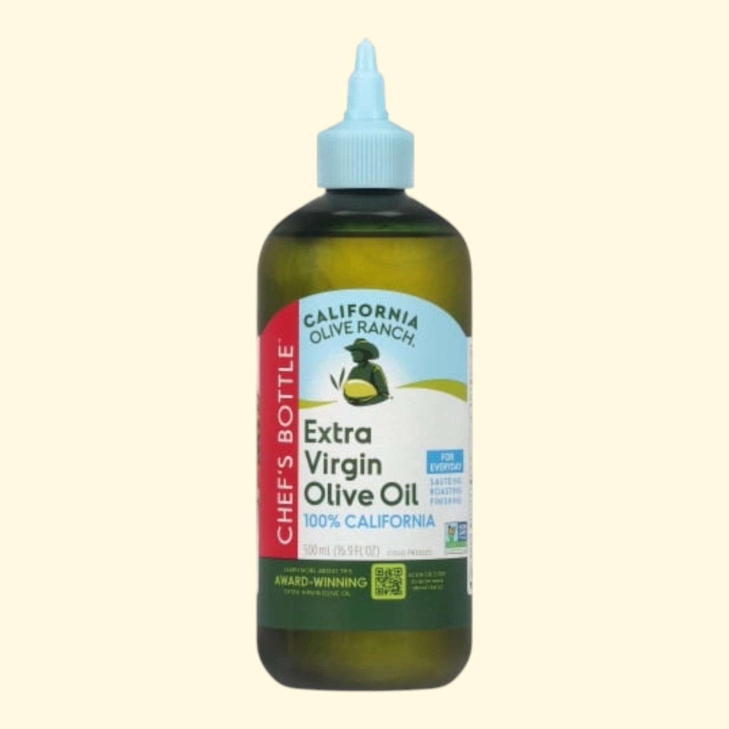 California Olive Ranch, Chef's Bottle, Extra Virgin Olive Oil, 16.9 oz