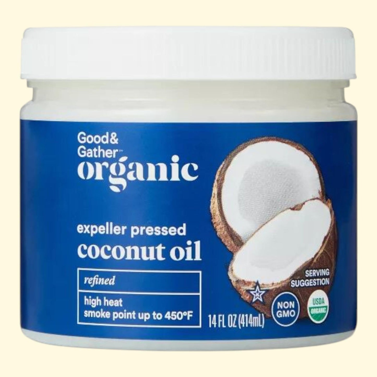 Good & Gather Organic Refined Coconut Oil, 14 oz
