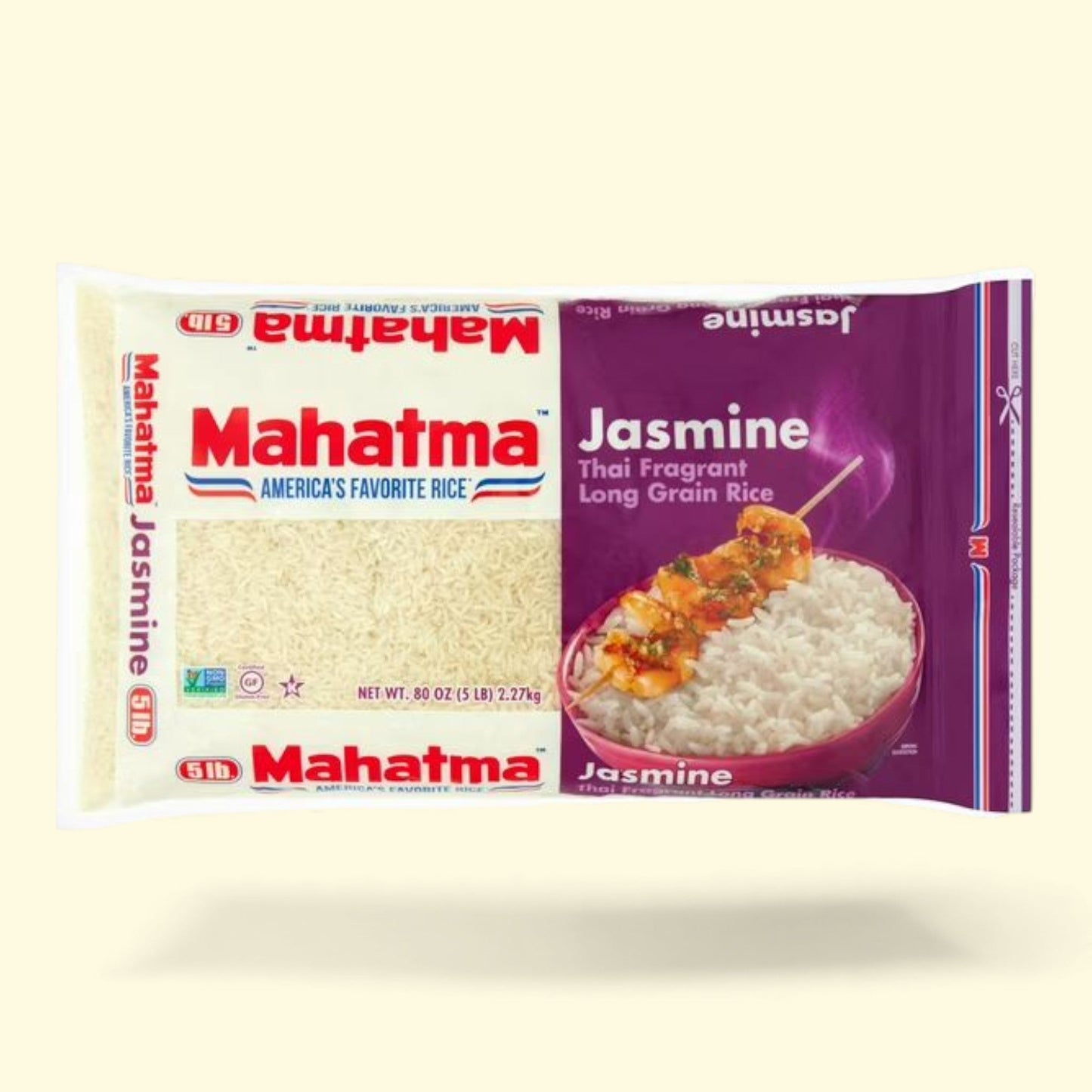 Mahatma Jasmine Thai Fragrant Long Grain Rice, 80 oz