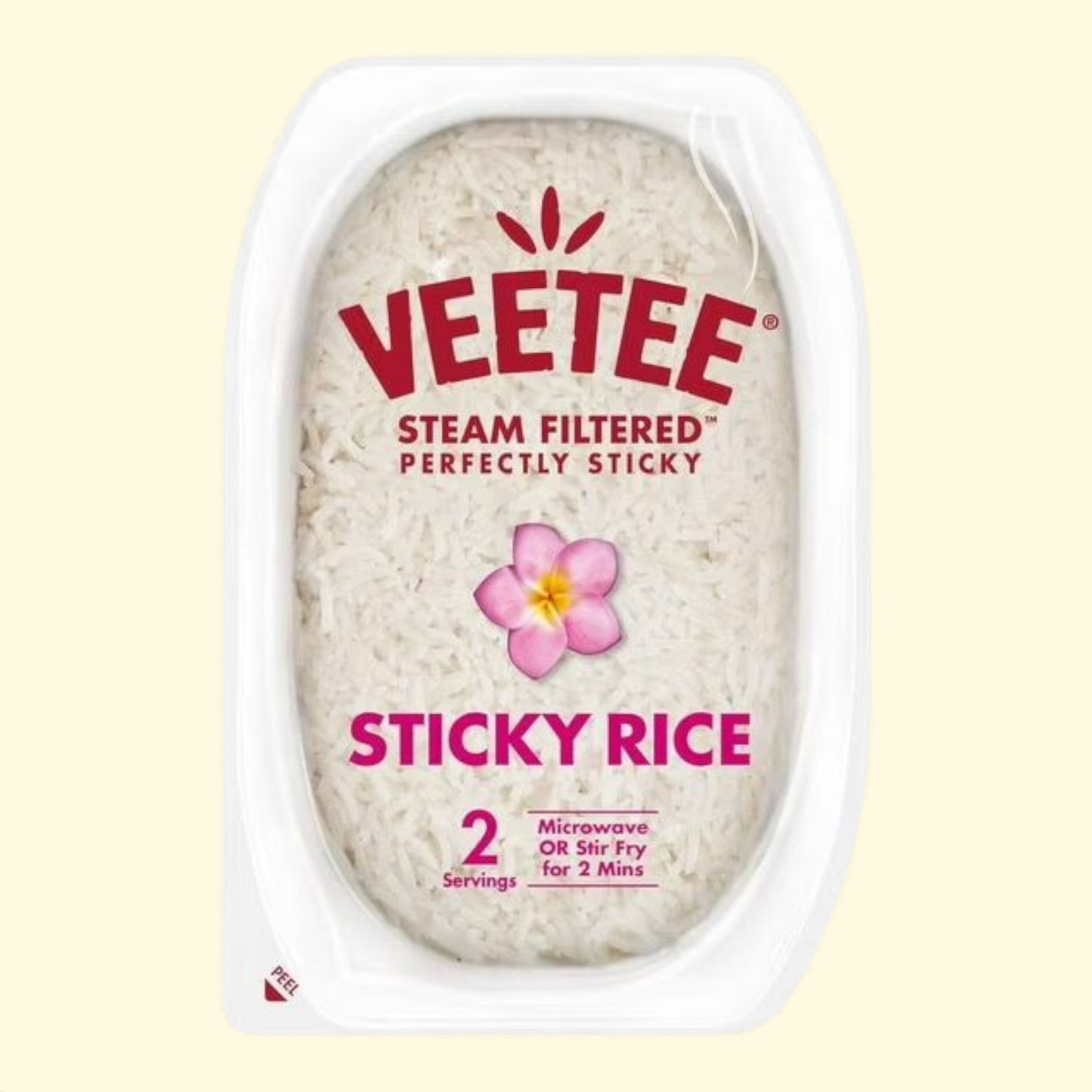 VEETEE Sticky Rice, 10.6 oz Tray