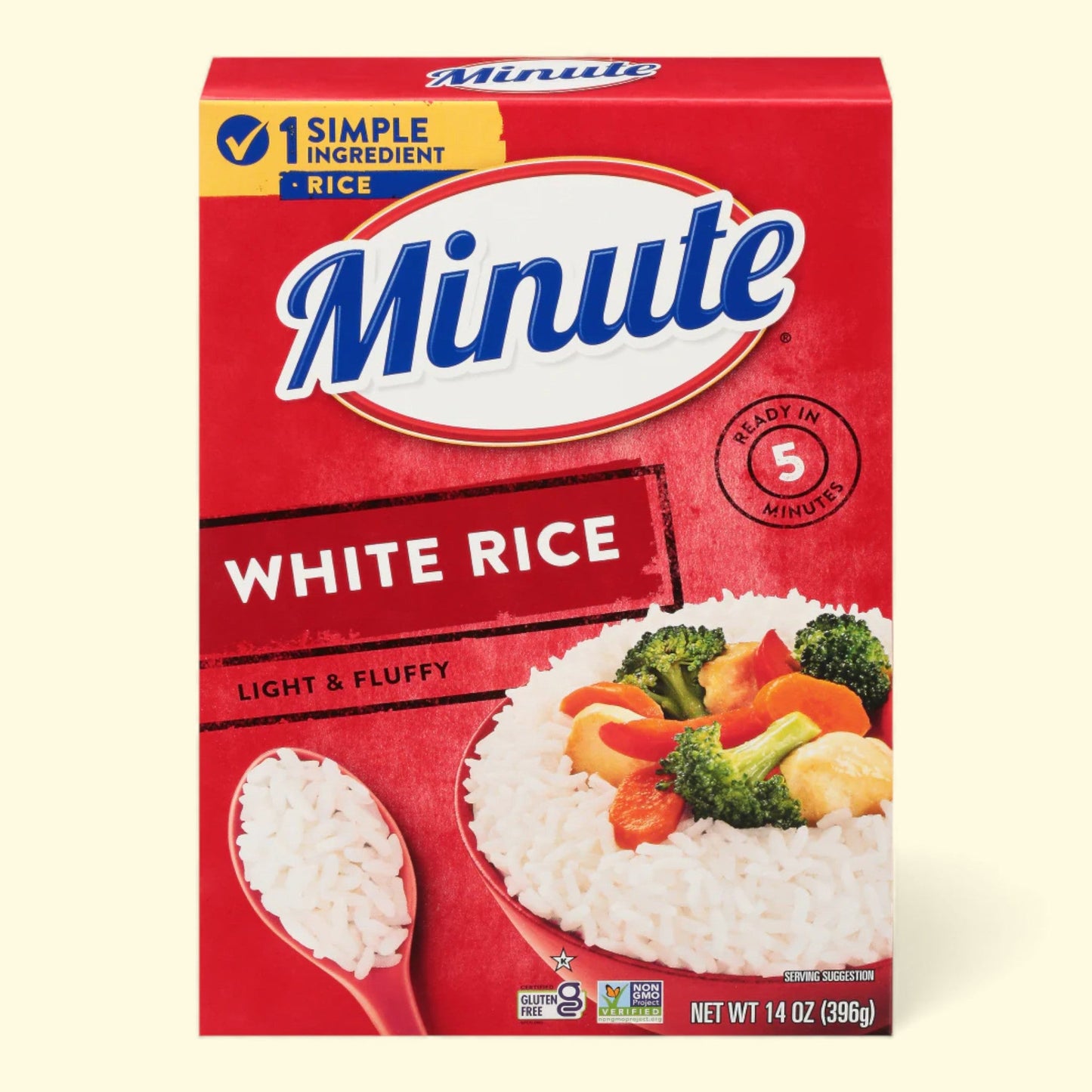 Minute Instant White Rice, Gluten-Free, 14 oz