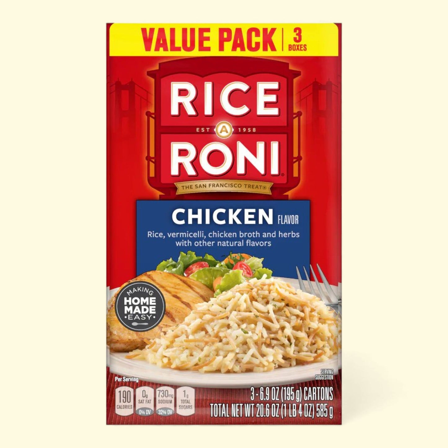 Rice-A-Roni Chicken Rice Mix, 6.9 oz