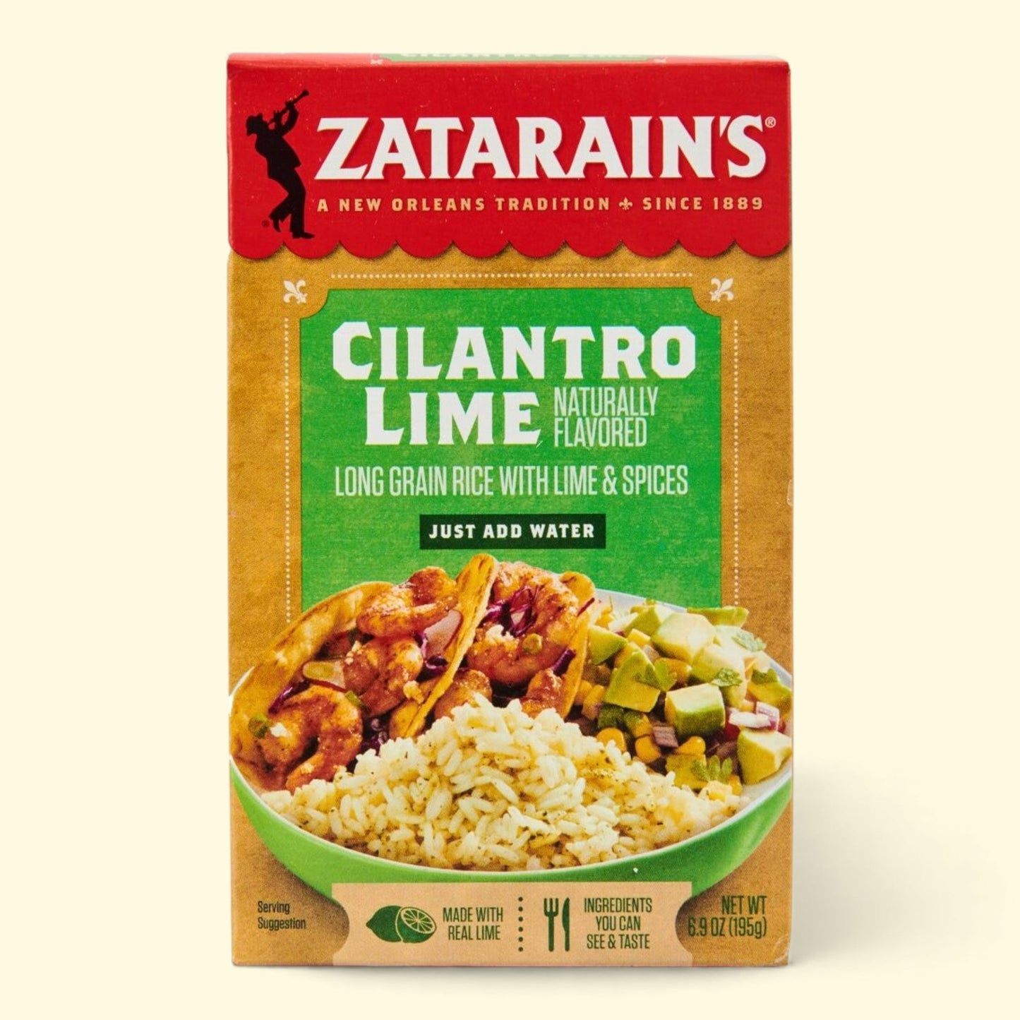 Zatarain's Cilantro Lime Rice, 6.9 oz