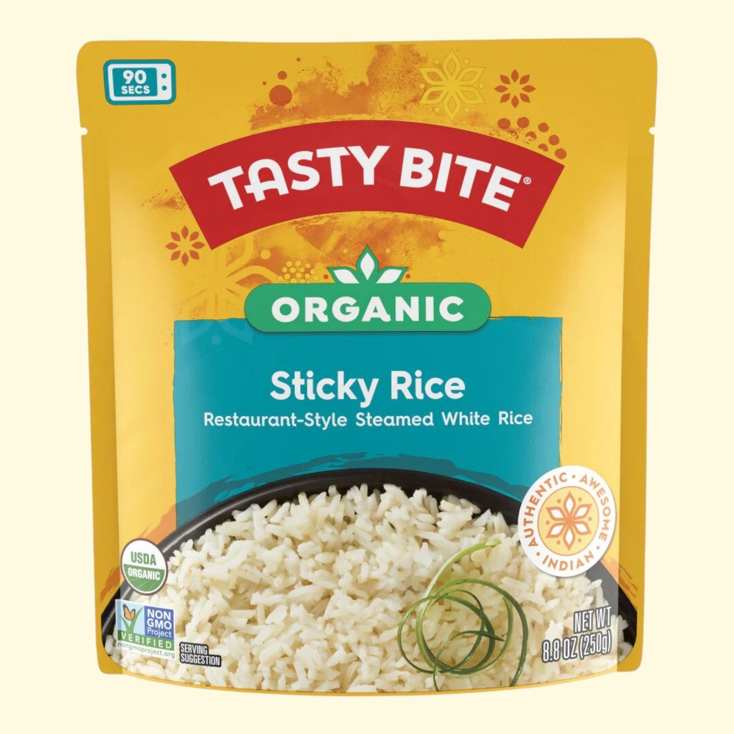 Tasty Bite Organic Sticky Rice 8.8oz