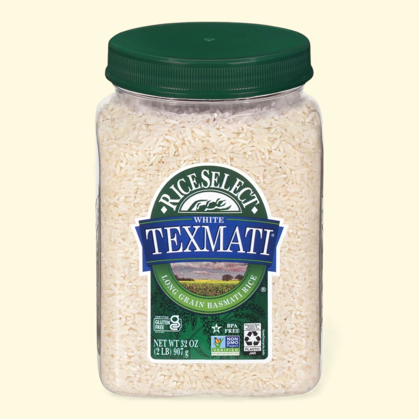 Riz blanc Texmati RiceSelect, sans gluten, 907 g