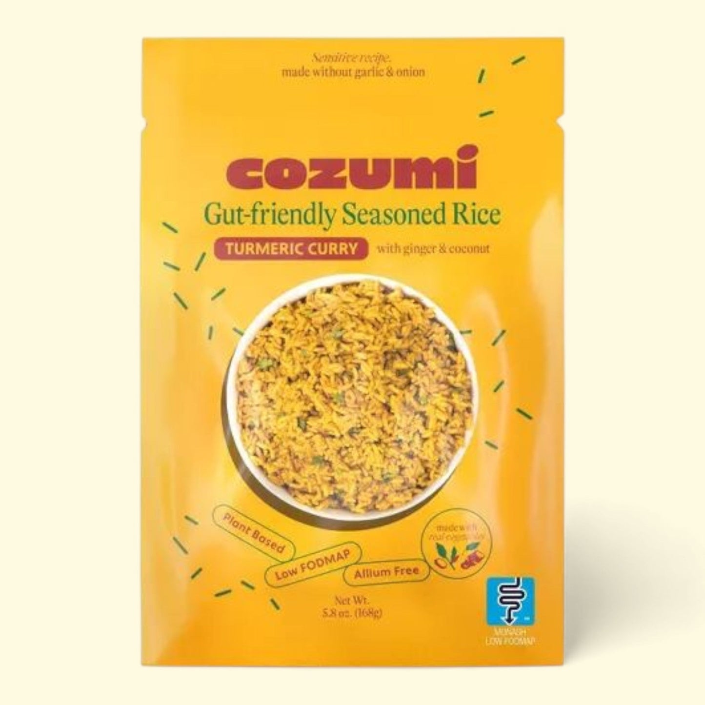 Cozumi Tumeric Curry Rice, 5.8oz