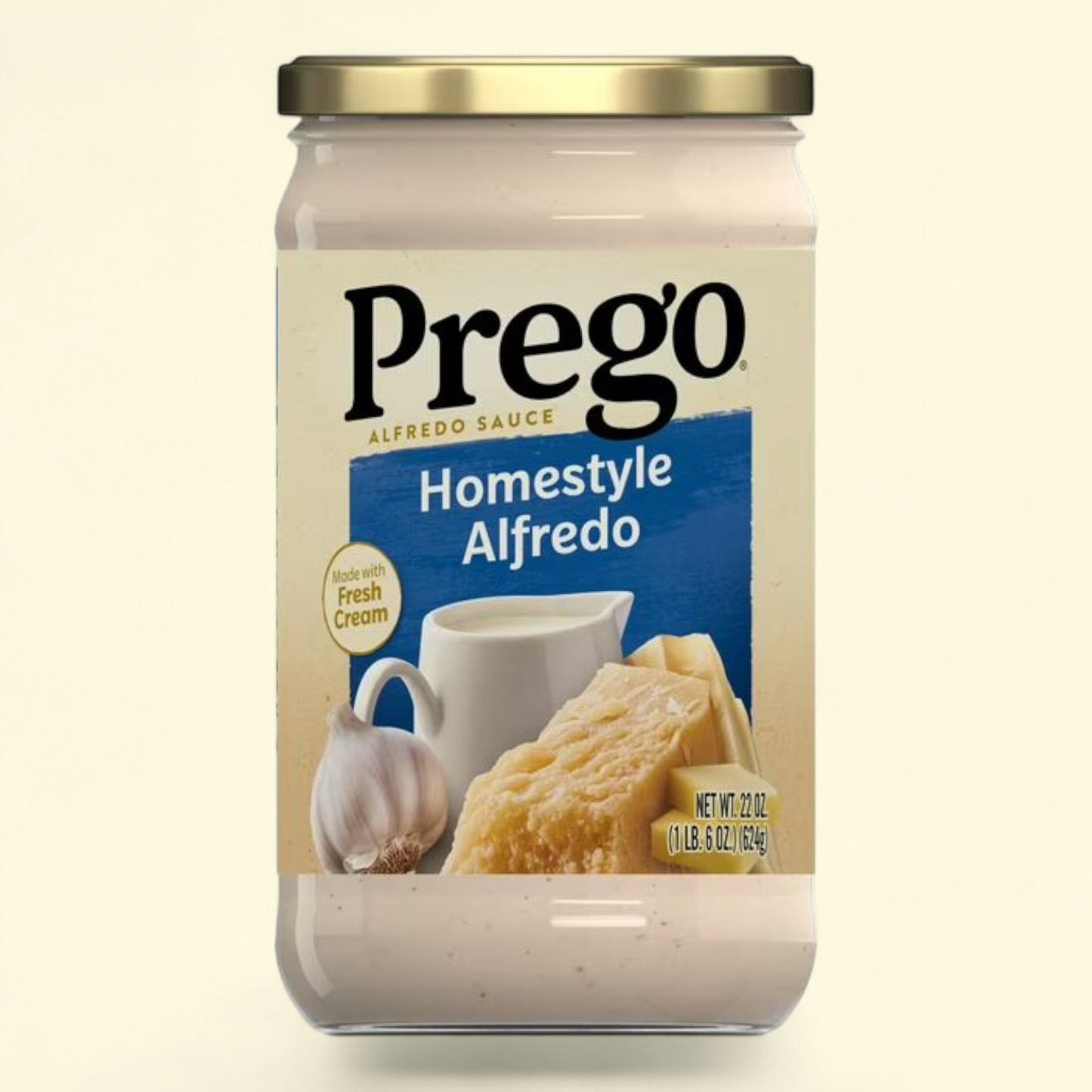 Prego Alfredo Pasta Sauce, 22 oz Jar