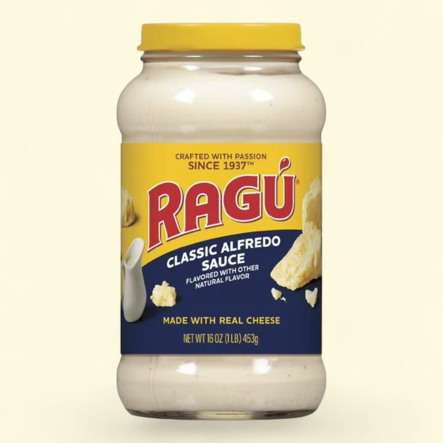 Sauce pour pâtes Alfredo Ragu Classic, 454 g