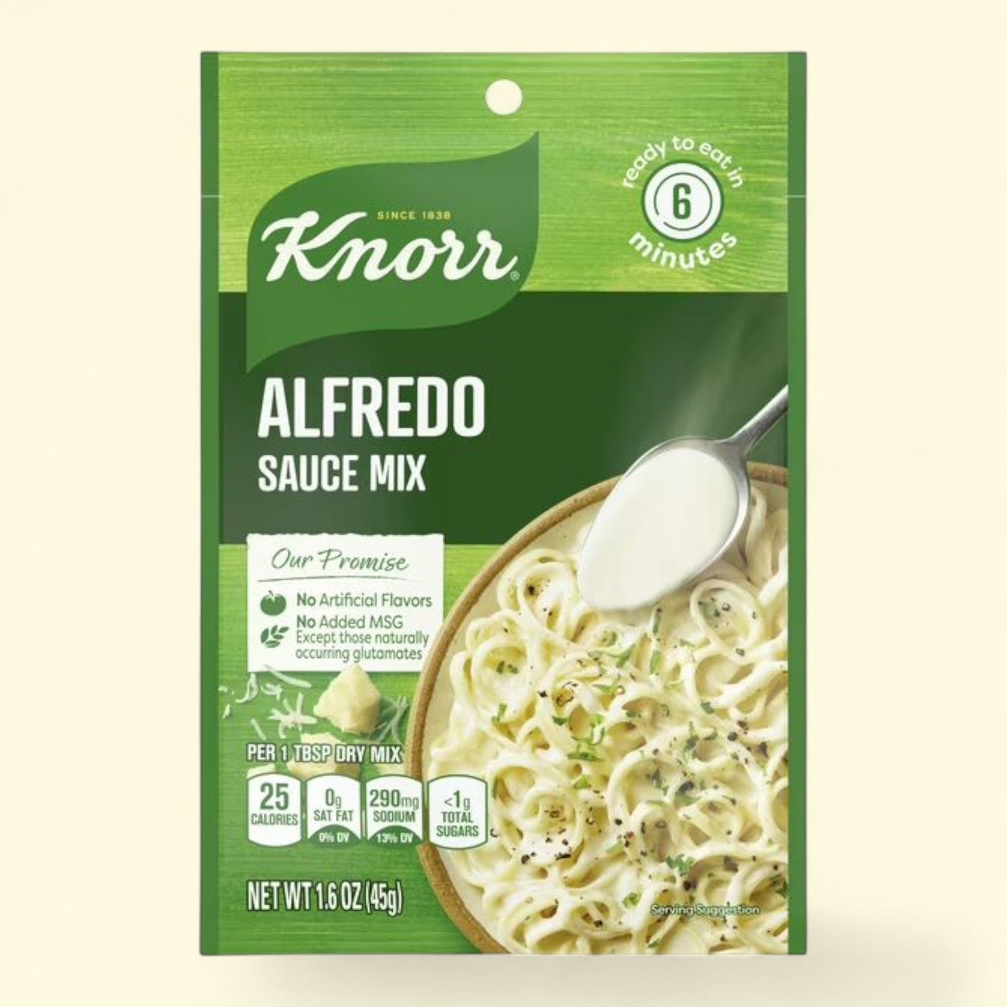 Knorr Creamy Alfredo Pasta Sauce Mix, 1.6 Oz