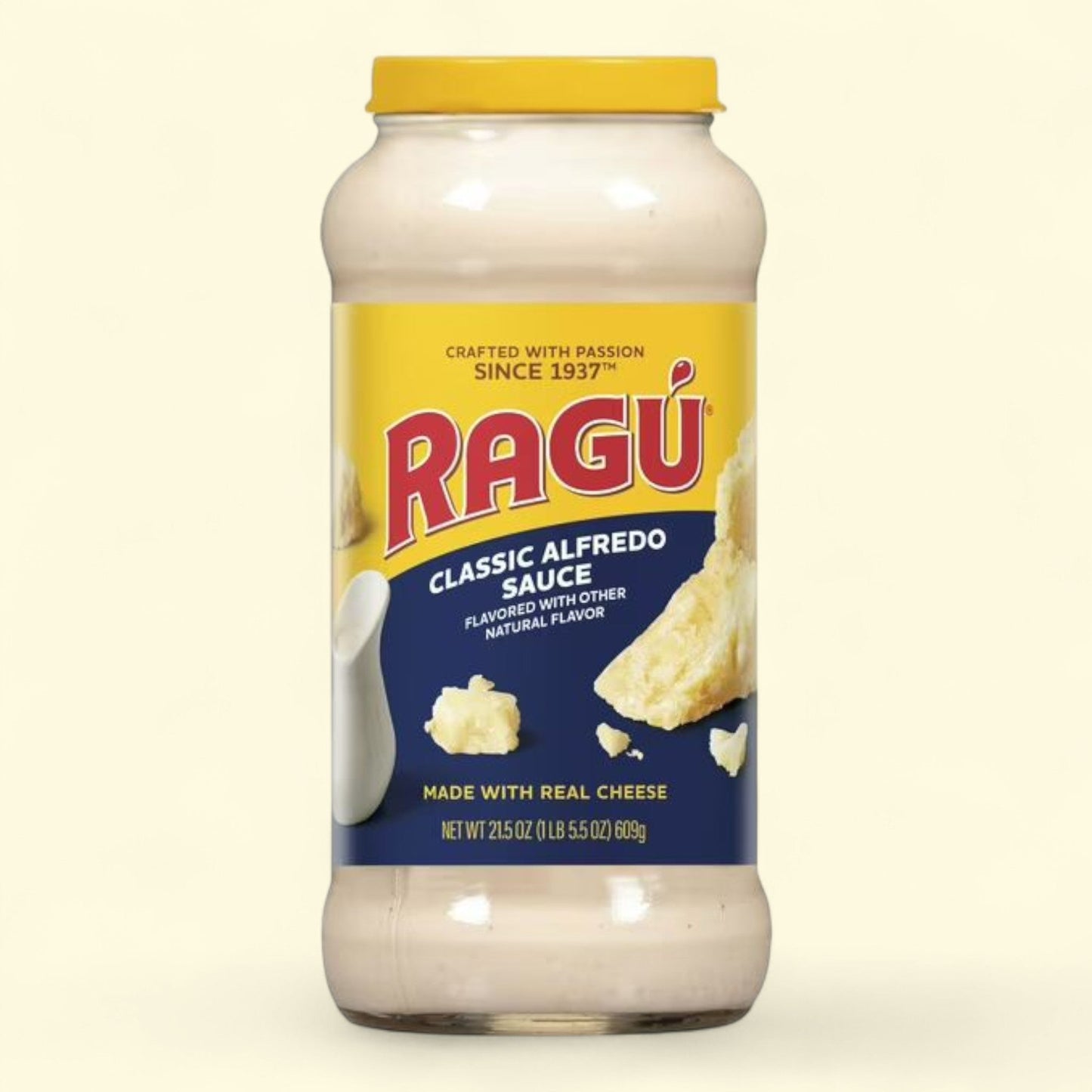 Sauce pour pâtes Alfredo Ragu Classic, 610 g